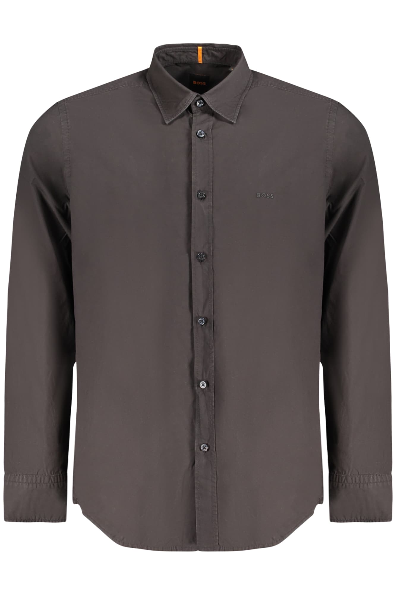 HUGO BOSS CAMICIA MANICHE LUNGHE UOMO NERO - Immagine 1