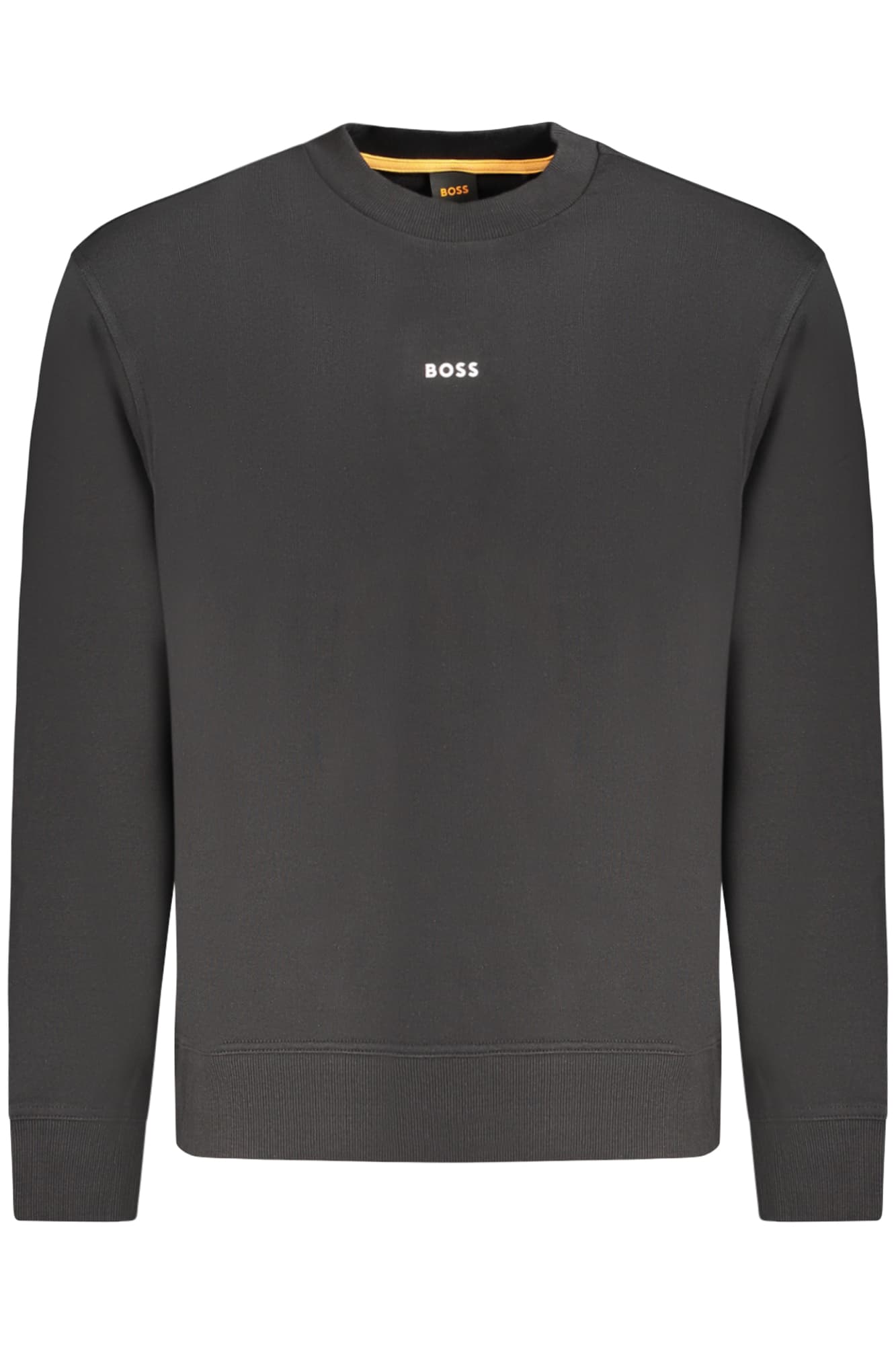 HUGO BOSS FELPA SENZA ZIP UOMO NERO - Immagine principale