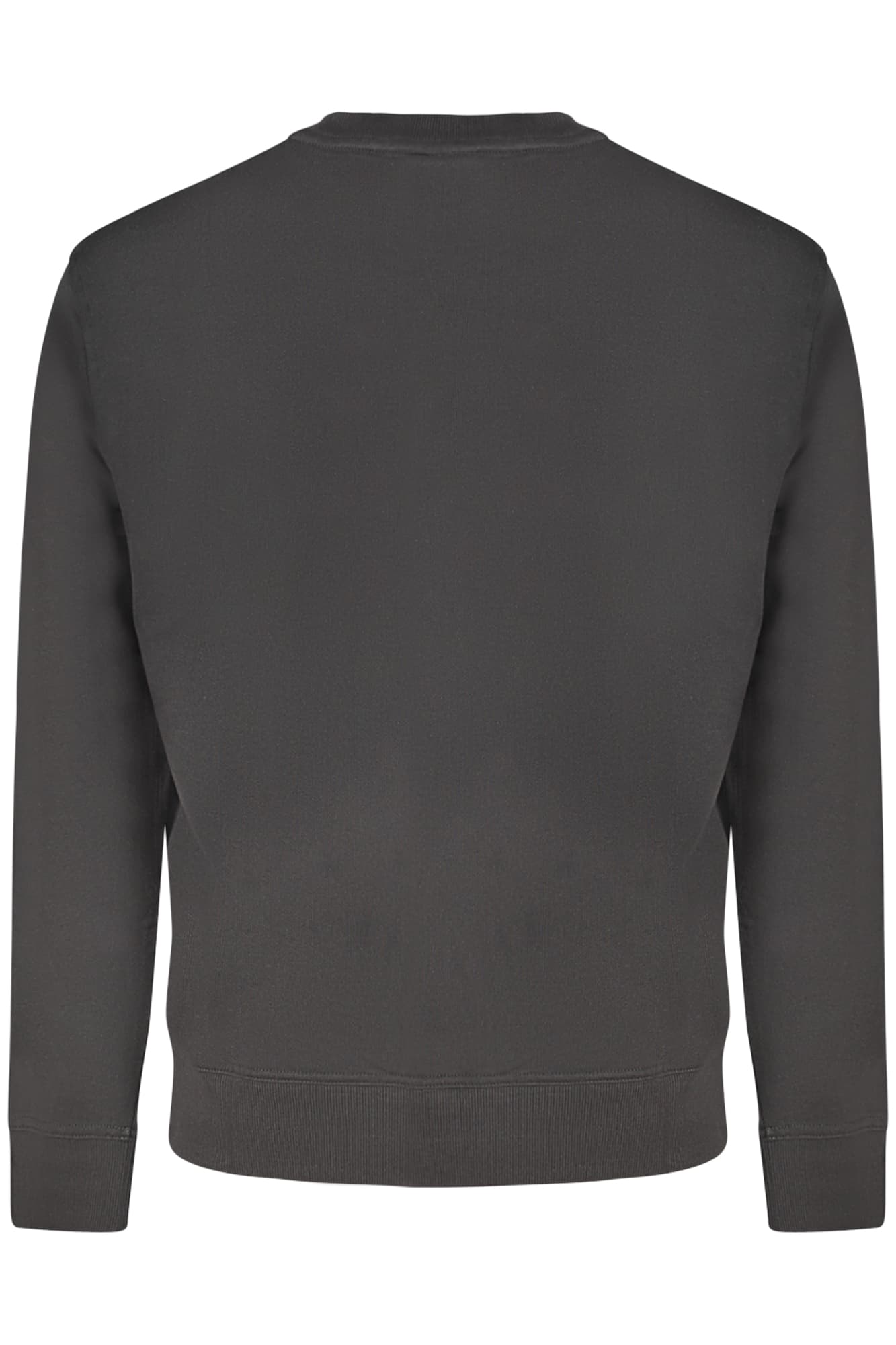 HUGO BOSS FELPA SENZA ZIP UOMO NERO - Miniatura 2