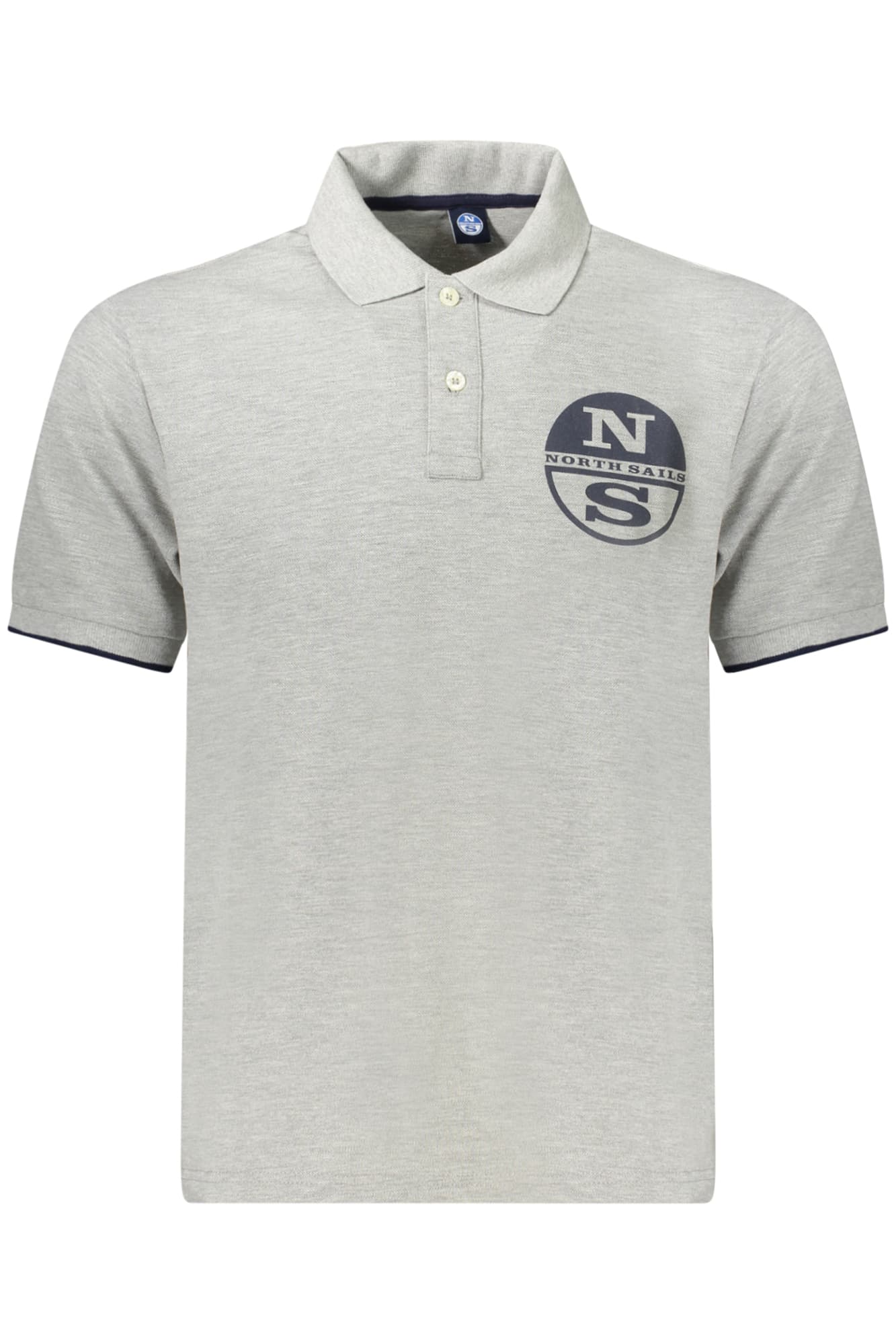 NORTH SAILS POLO MANICHE CORTE UOMO GRIGIO - Immagine principale