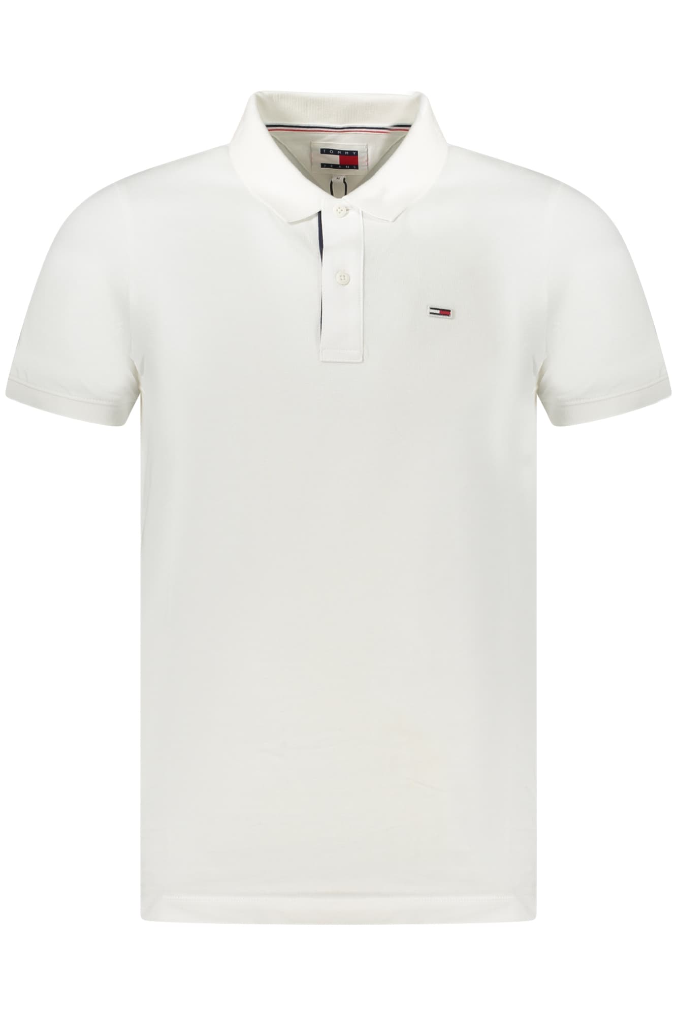 TOMMY HILFIGER POLO MANICHE CORTE UOMO BIANCO - Immagine 1