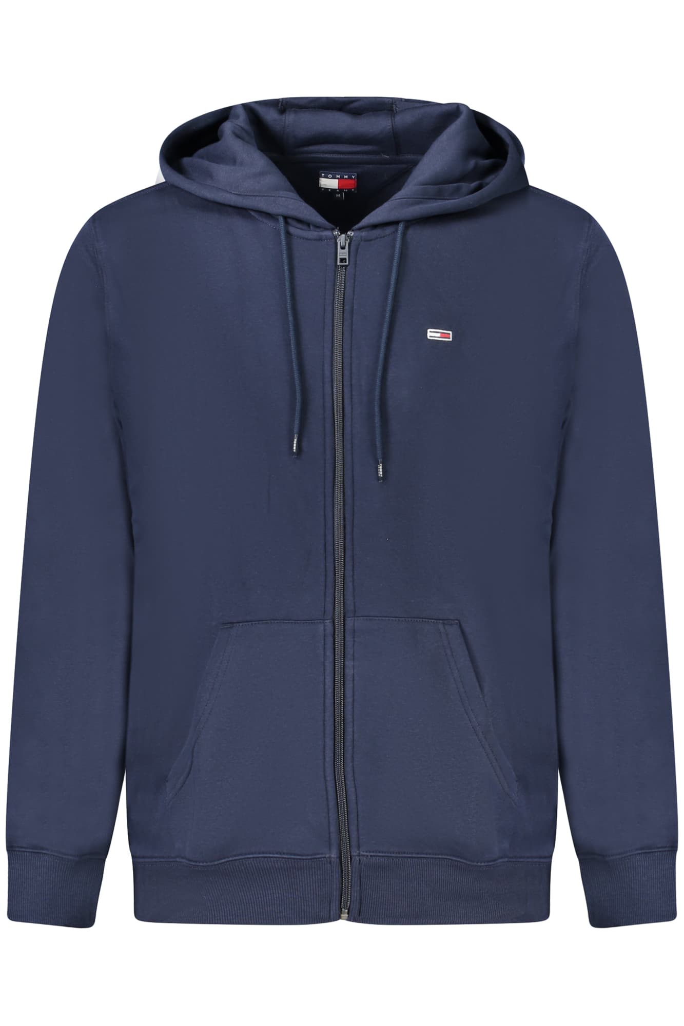 TOMMY HILFIGER FELPA CON ZIP UOMO BLU - Immagine principale