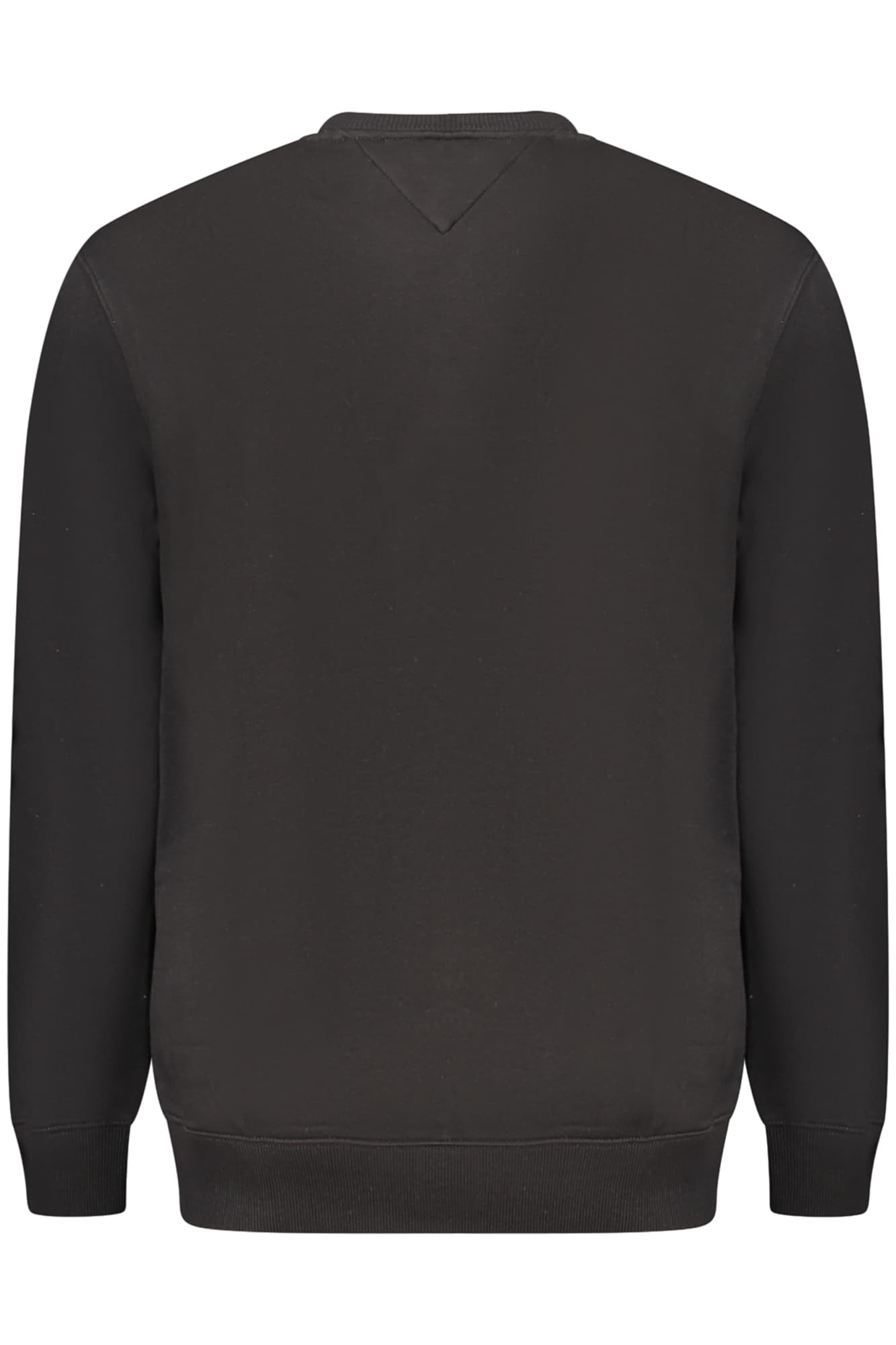 TOMMY HILFIGER FELPA SENZA ZIP UOMO NERO - Miniatura 2