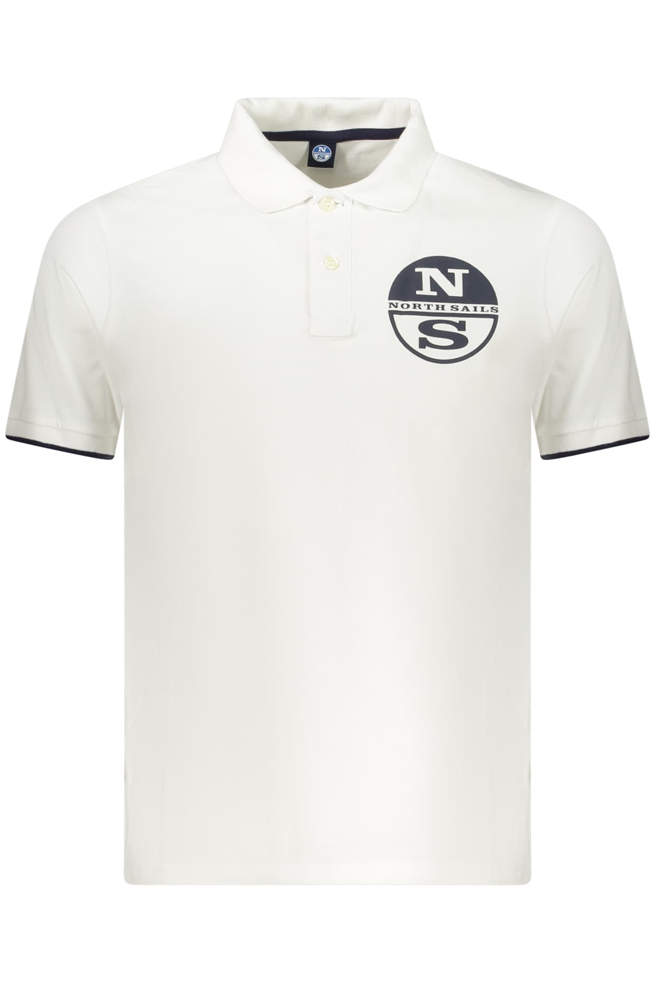 NORTH SAILS POLO MANICHE CORTE UOMO BIANCO - Immagine 1