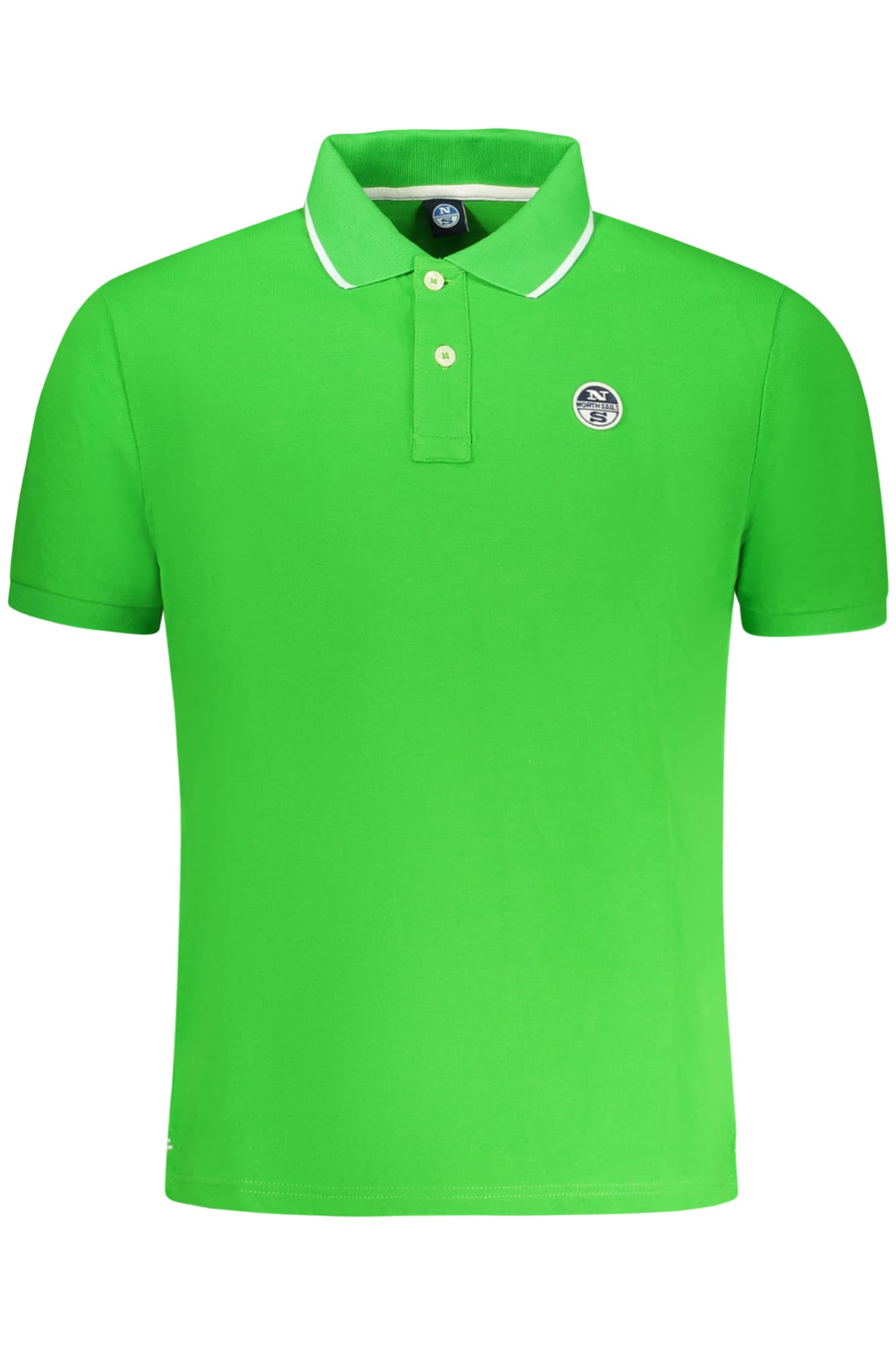 NORTH SAILS POLO MANICHE CORTE UOMO VERDE - Immagine 1