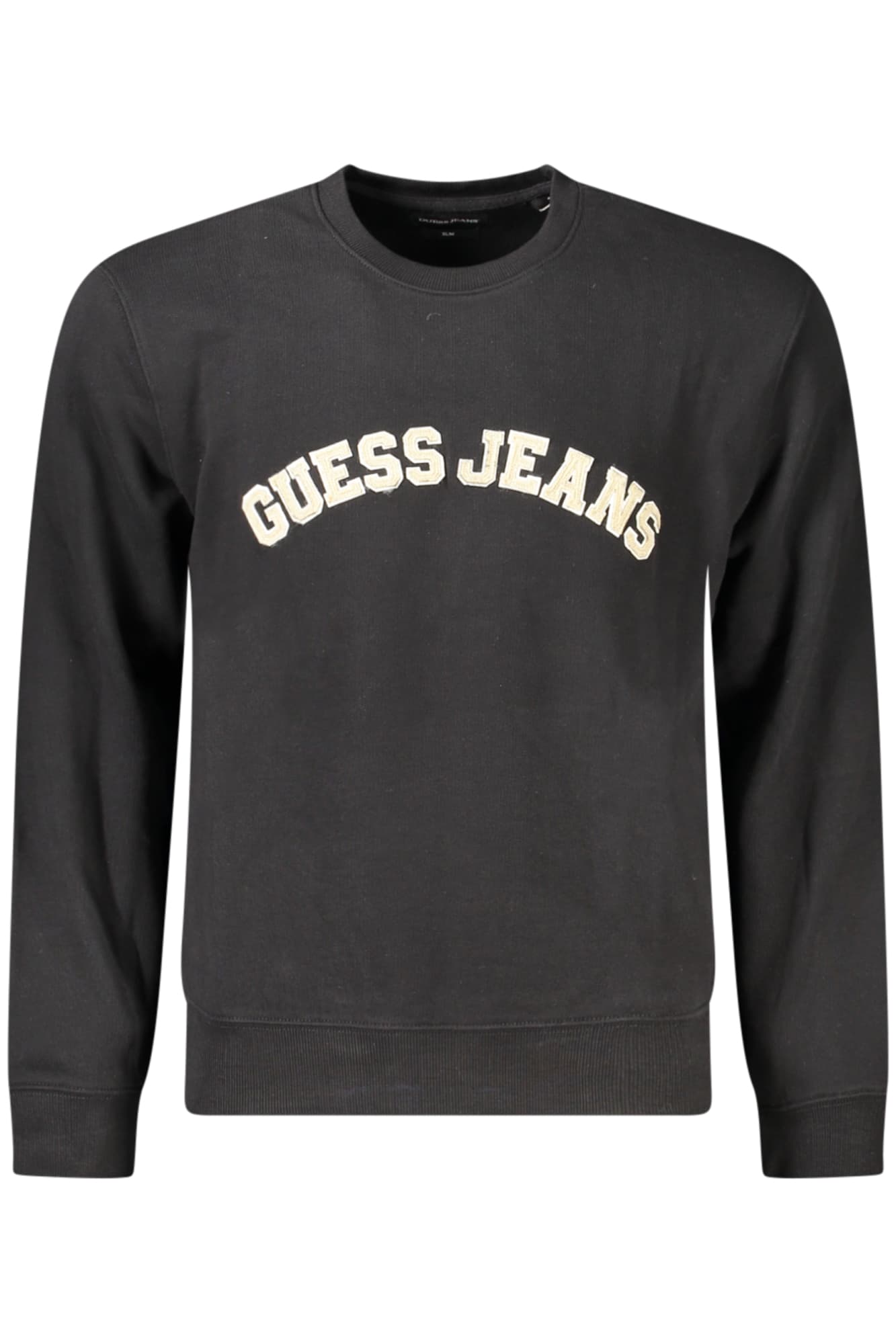 GUESS JEANS FELPA SENZA ZIP UOMO NERO - Immagine principale