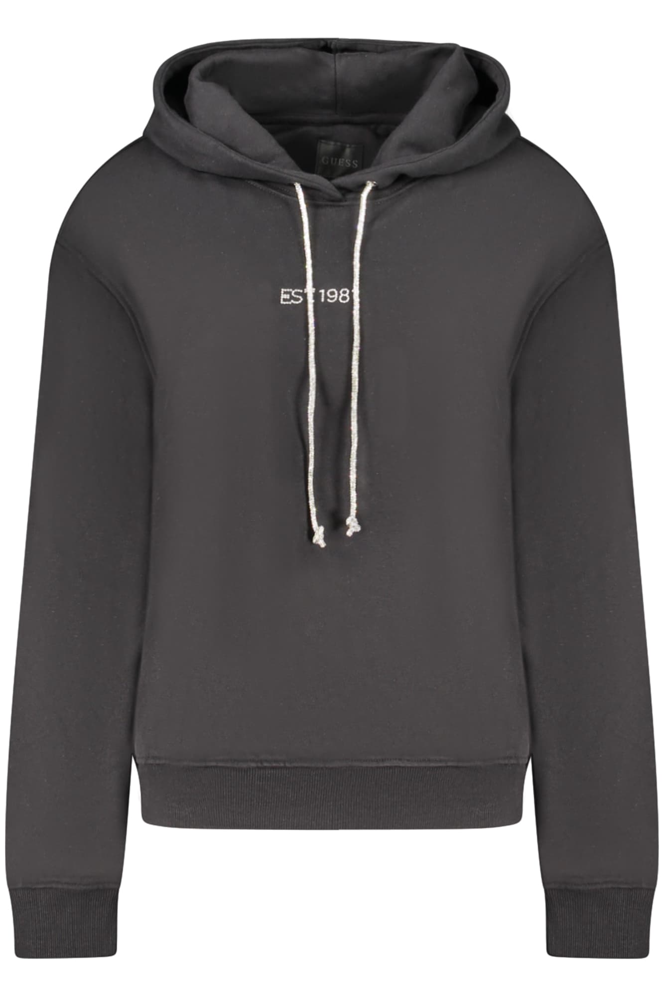 GUESS JEANS FELPA SENZA ZIP DONNA NERO - Immagine principale