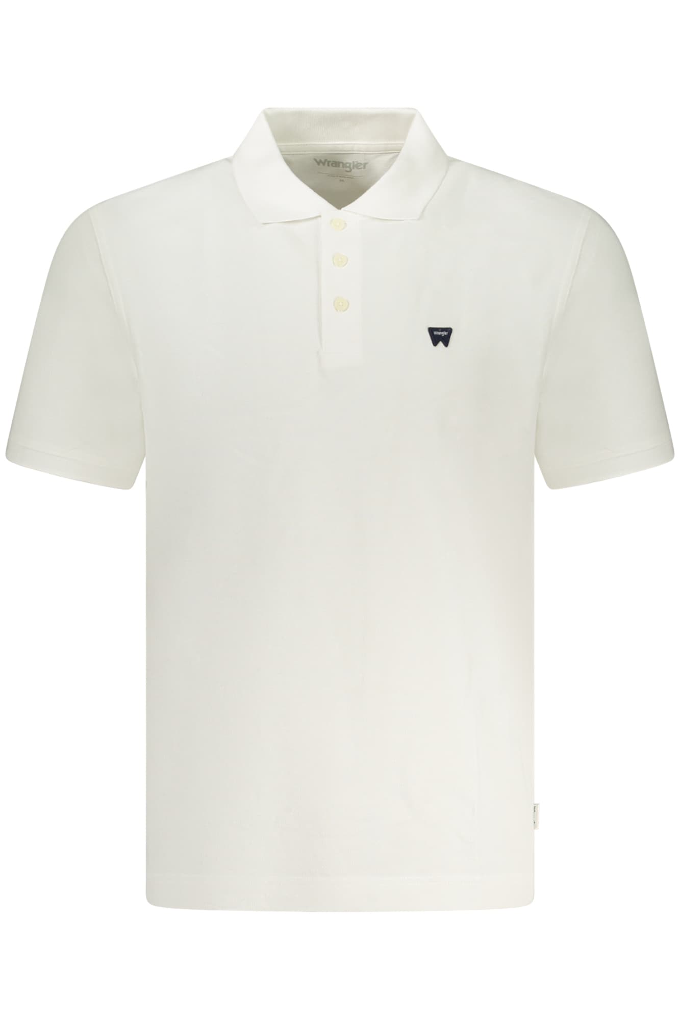 WRANGLER POLO MANICHE CORTE UOMO BIANCO - Immagine 1