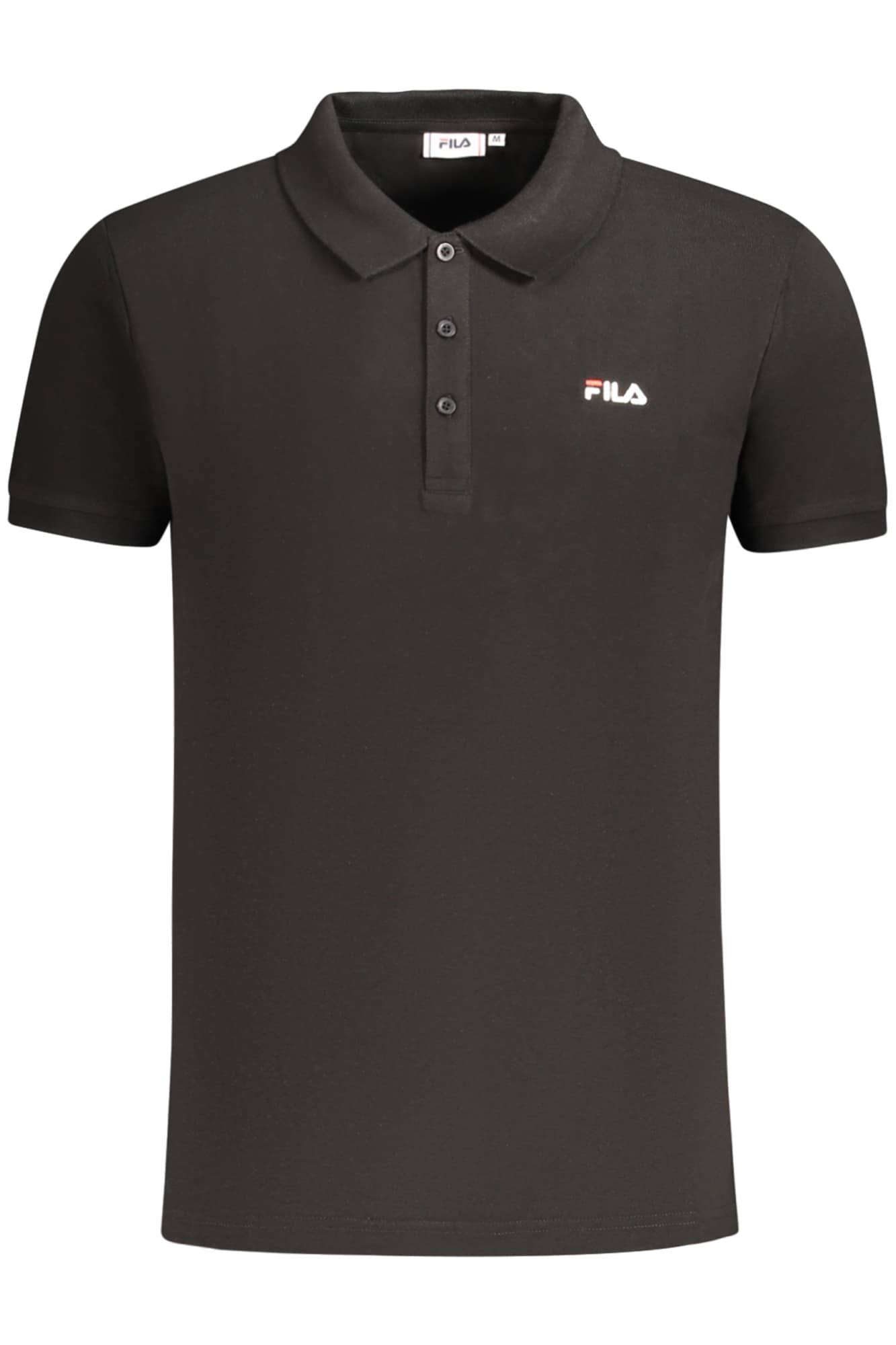 FILA POLO MANICHE CORTE UOMO NERO - Immagine 1