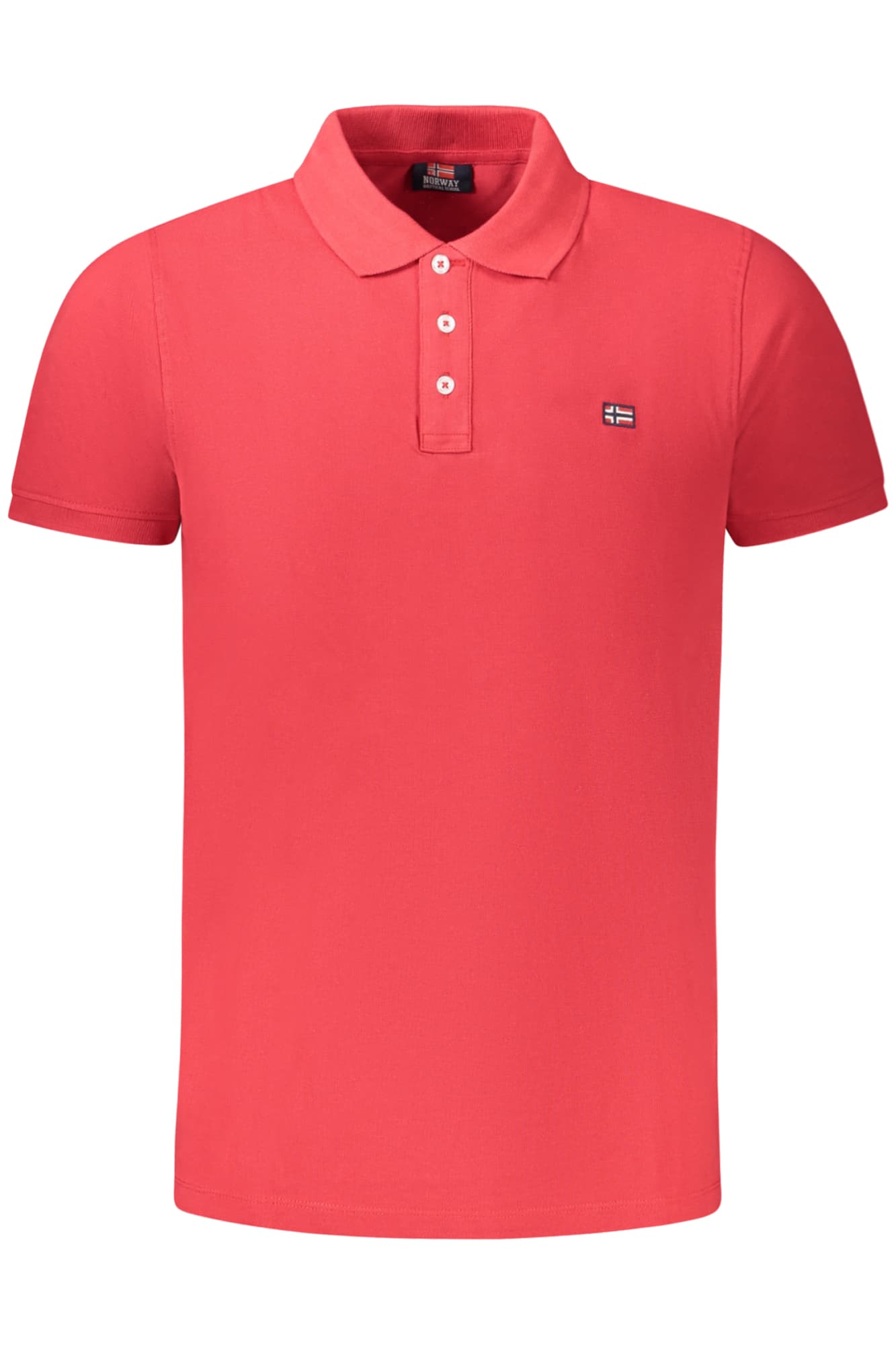 NORWAY 1963 POLO MANICHE CORTE UOMO ROSSO - Immagine principale