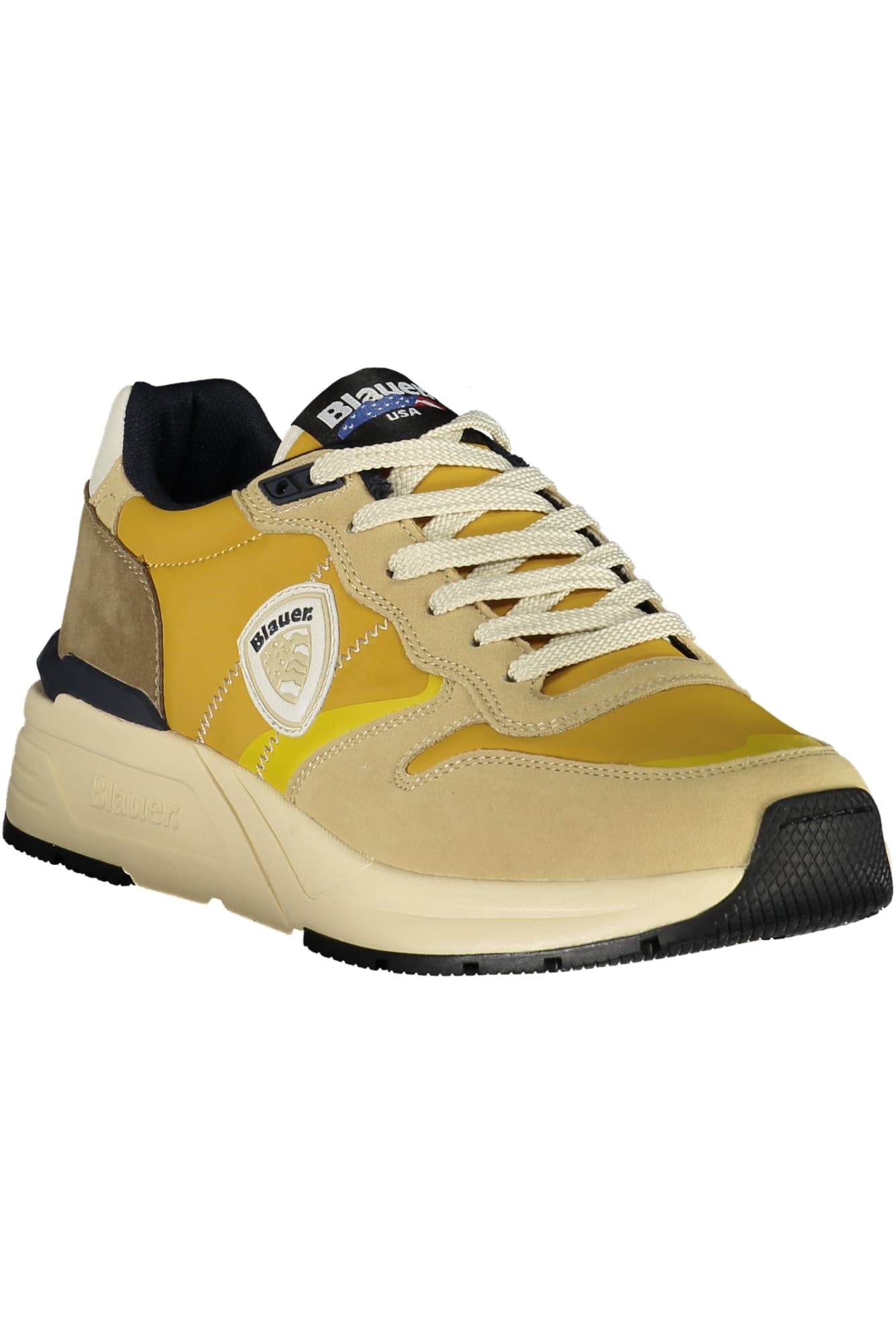 BLAUER CALZATURA SPORTIVA UOMO BEIGE - Miniatura 2