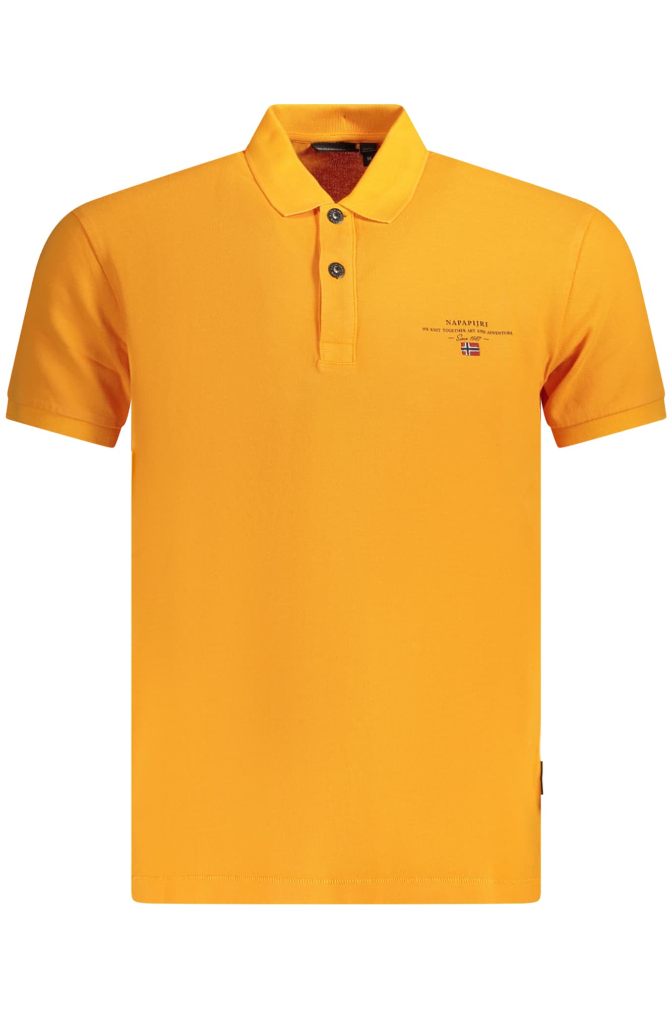 NAPAPIJRI POLO MANICHE CORTE UOMO ARANCIO - Immagine principale