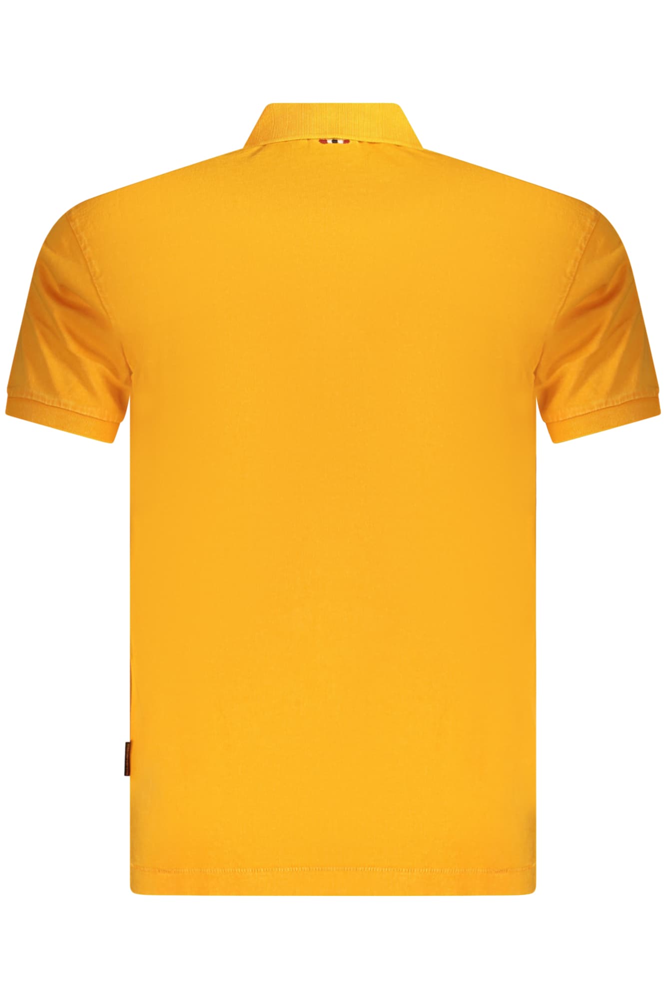 NAPAPIJRI POLO MANICHE CORTE UOMO ARANCIO - Miniatura 2