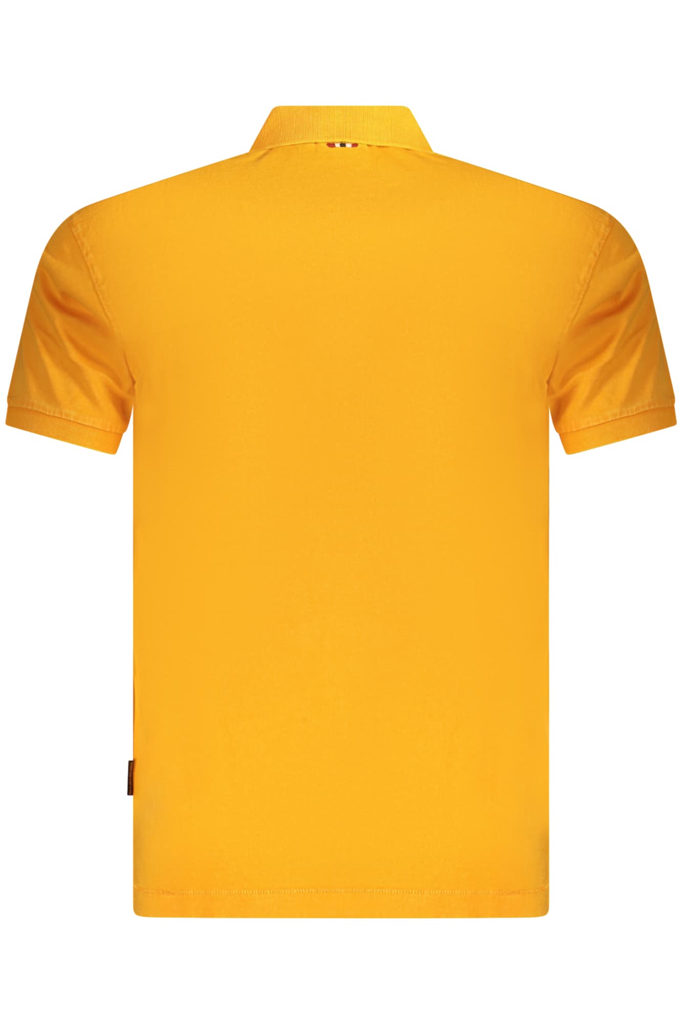 NAPAPIJRI POLO MANICHE CORTE UOMO ARANCIO - Miniatura 2