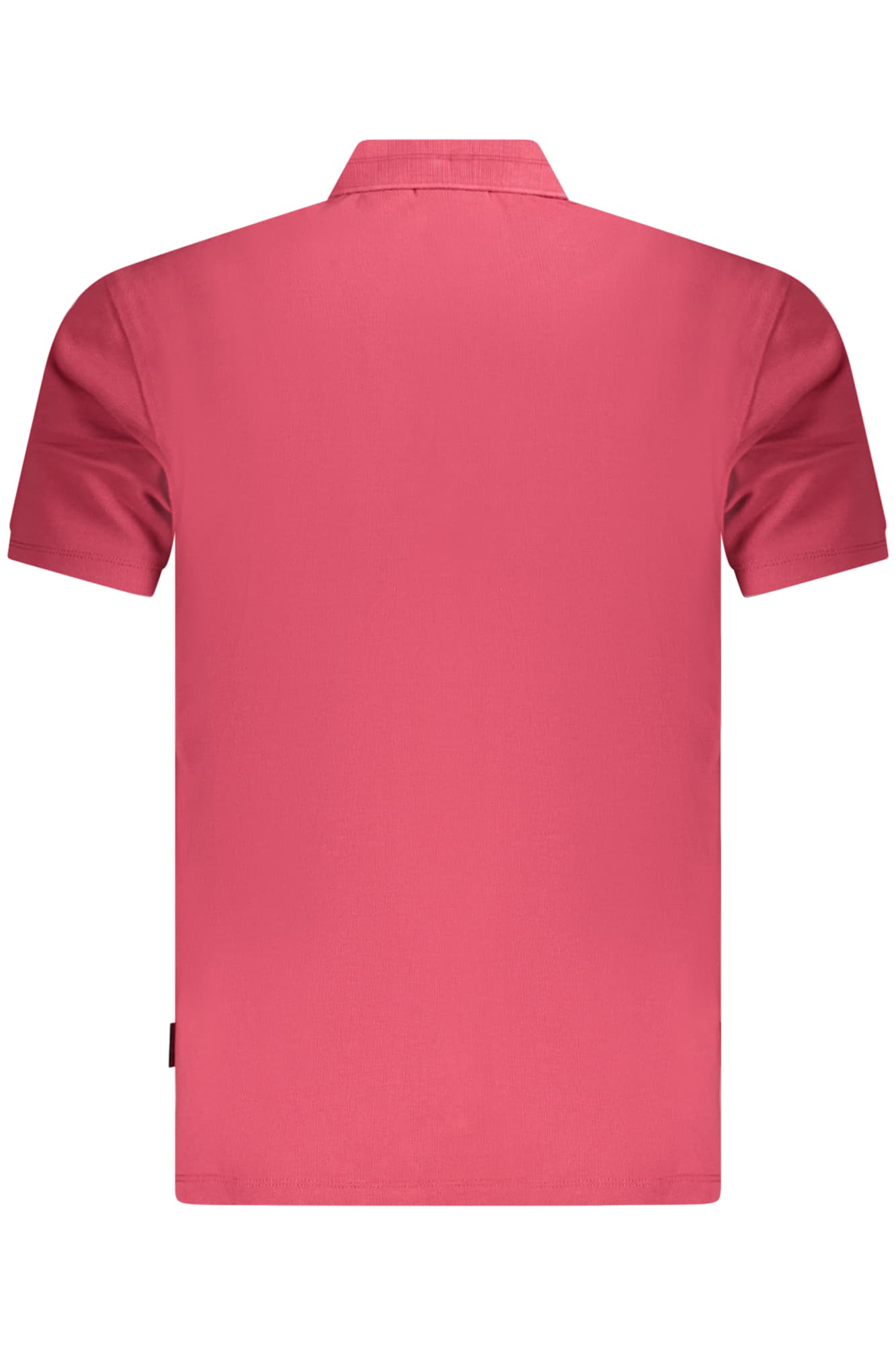 NAPAPIJRI POLO MANICHE CORTE UOMO ROSSO - Miniatura 2