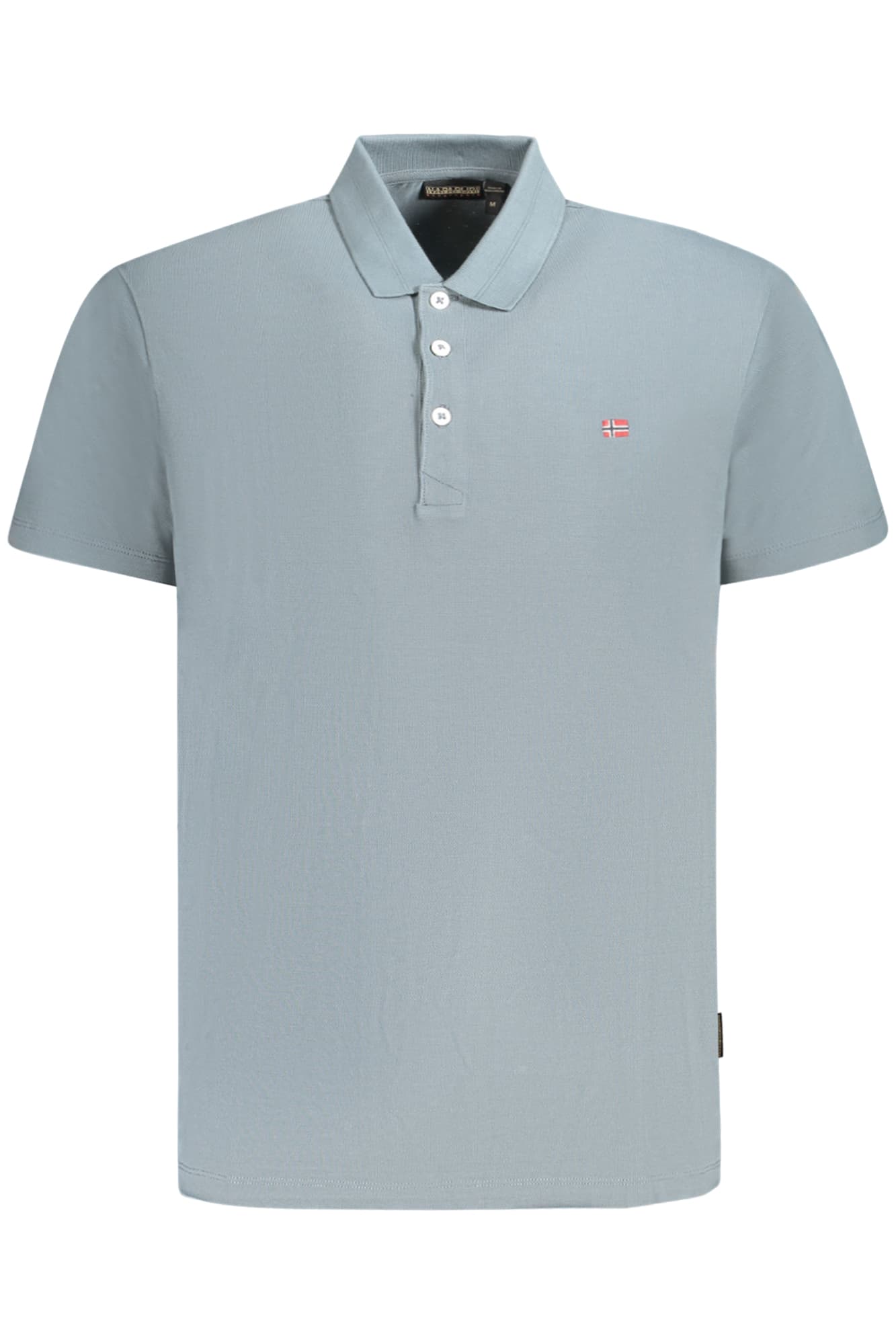 NAPAPIJRI POLO MANICHE CORTE UOMO GRIGIO - Immagine principale
