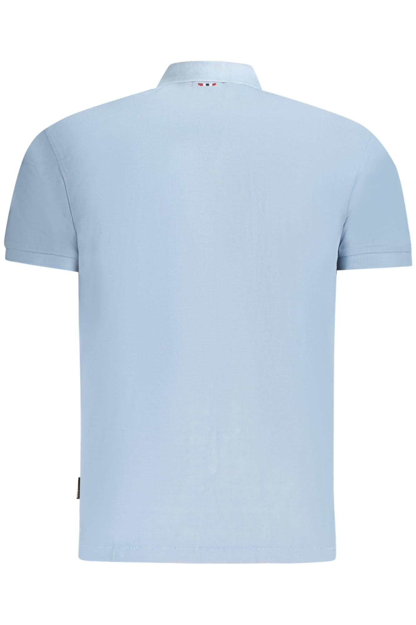 NAPAPIJRI POLO MANICHE CORTE UOMO AZZURRO - Miniatura 2