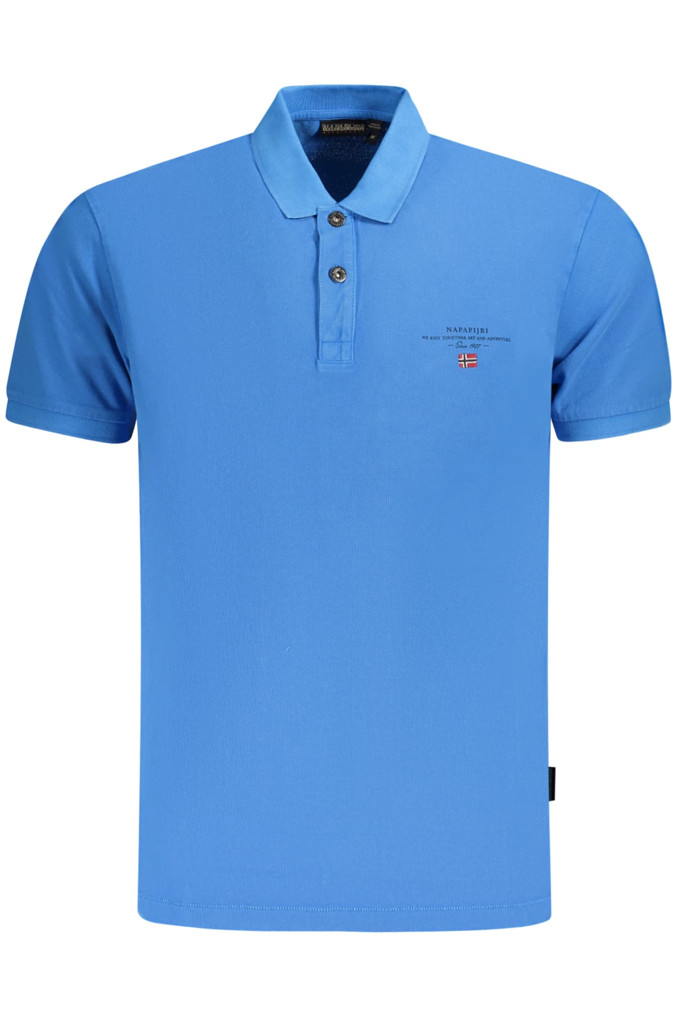 NAPAPIJRI POLO MANICHE CORTE UOMO BLU - Immagine principale
