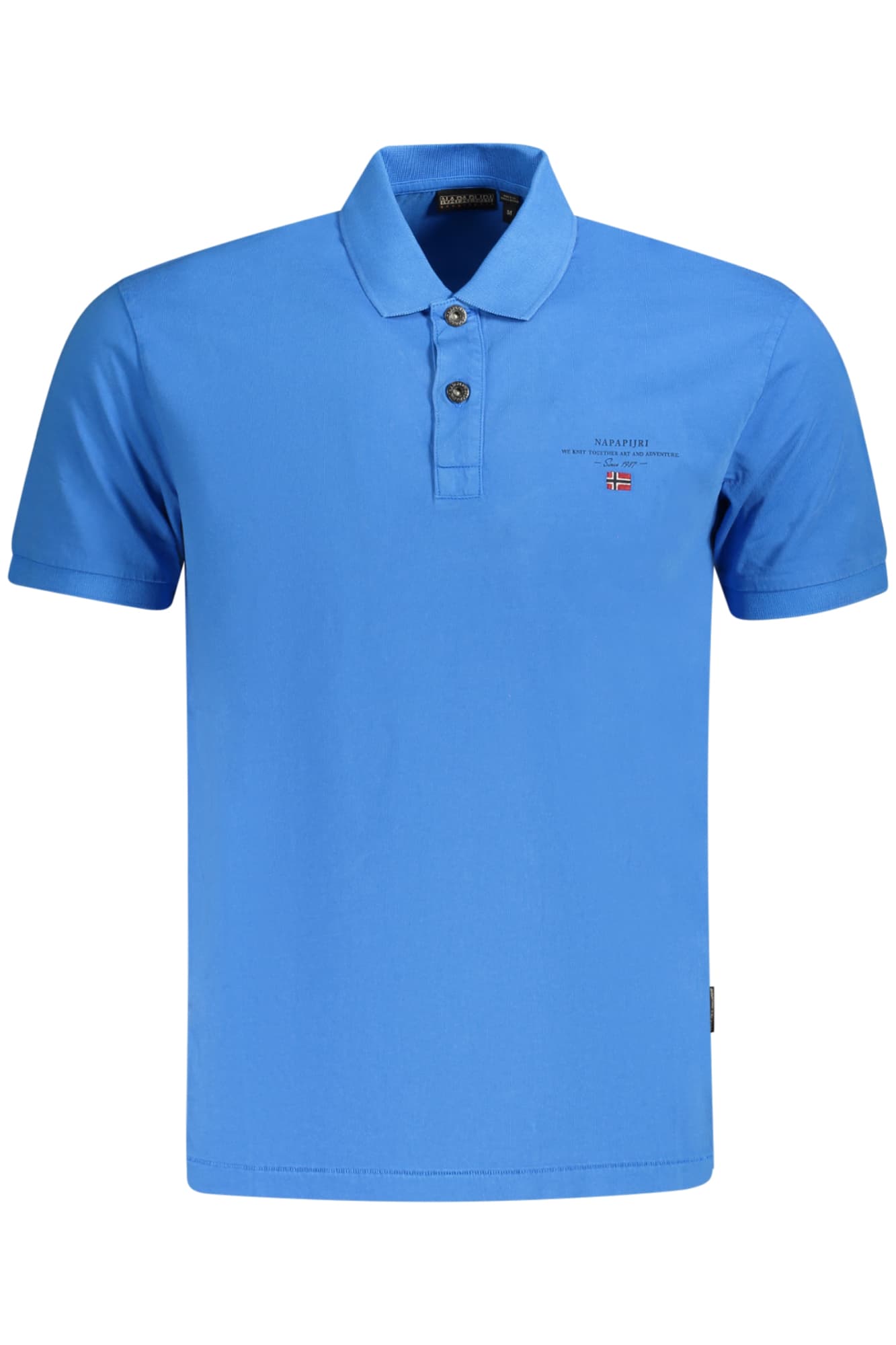 NAPAPIJRI POLO MANICHE CORTE UOMO BLU - Immagine principale
