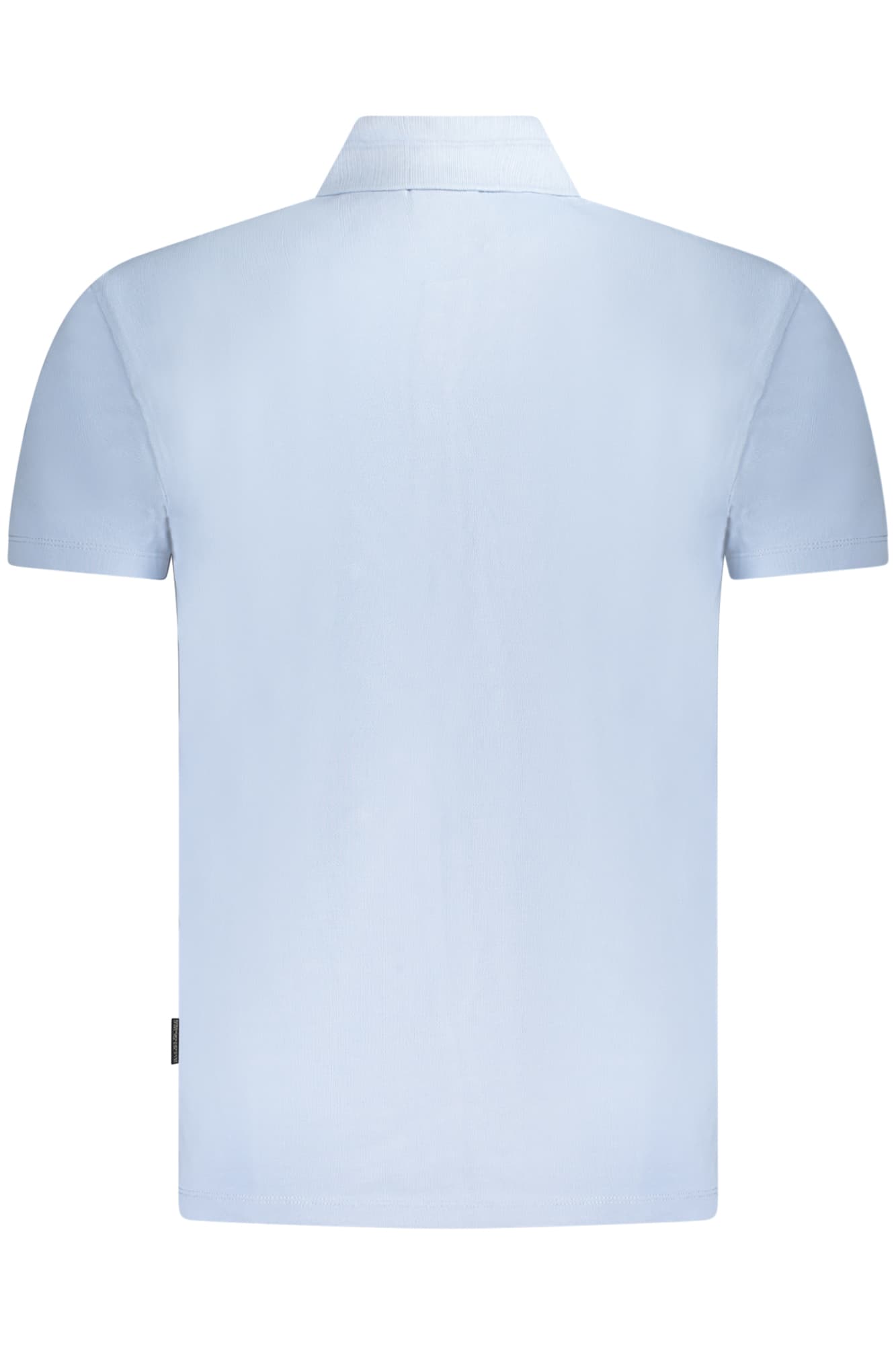 NAPAPIJRI POLO MANICHE CORTE UOMO AZZURRO - Miniatura 2
