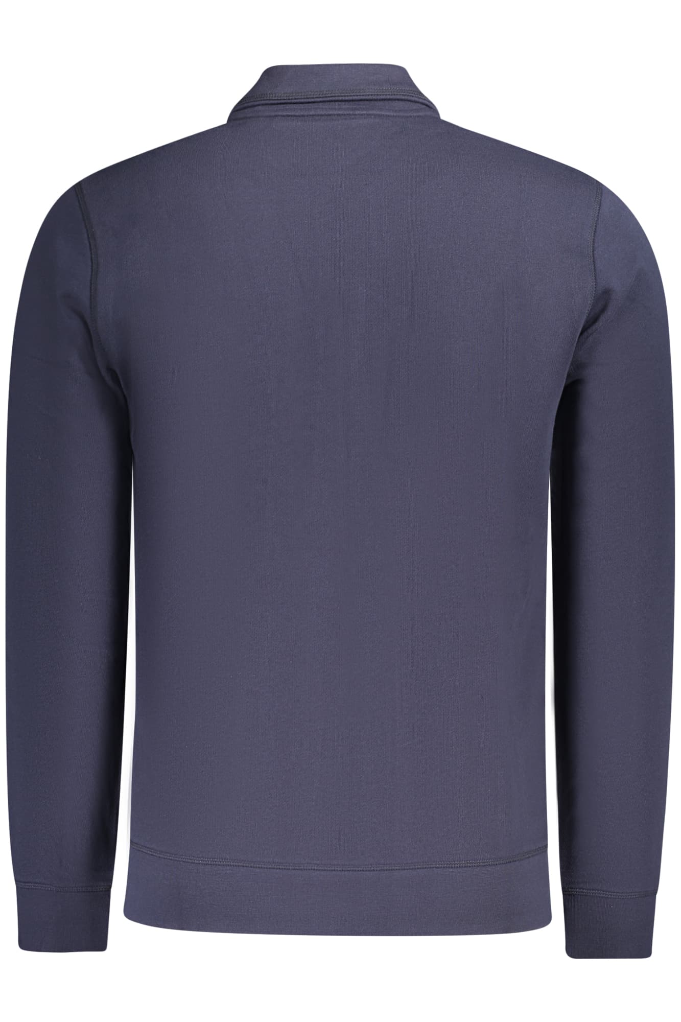 BOSS FELPA CON ZIP UOMO BLU - Miniatura 2
