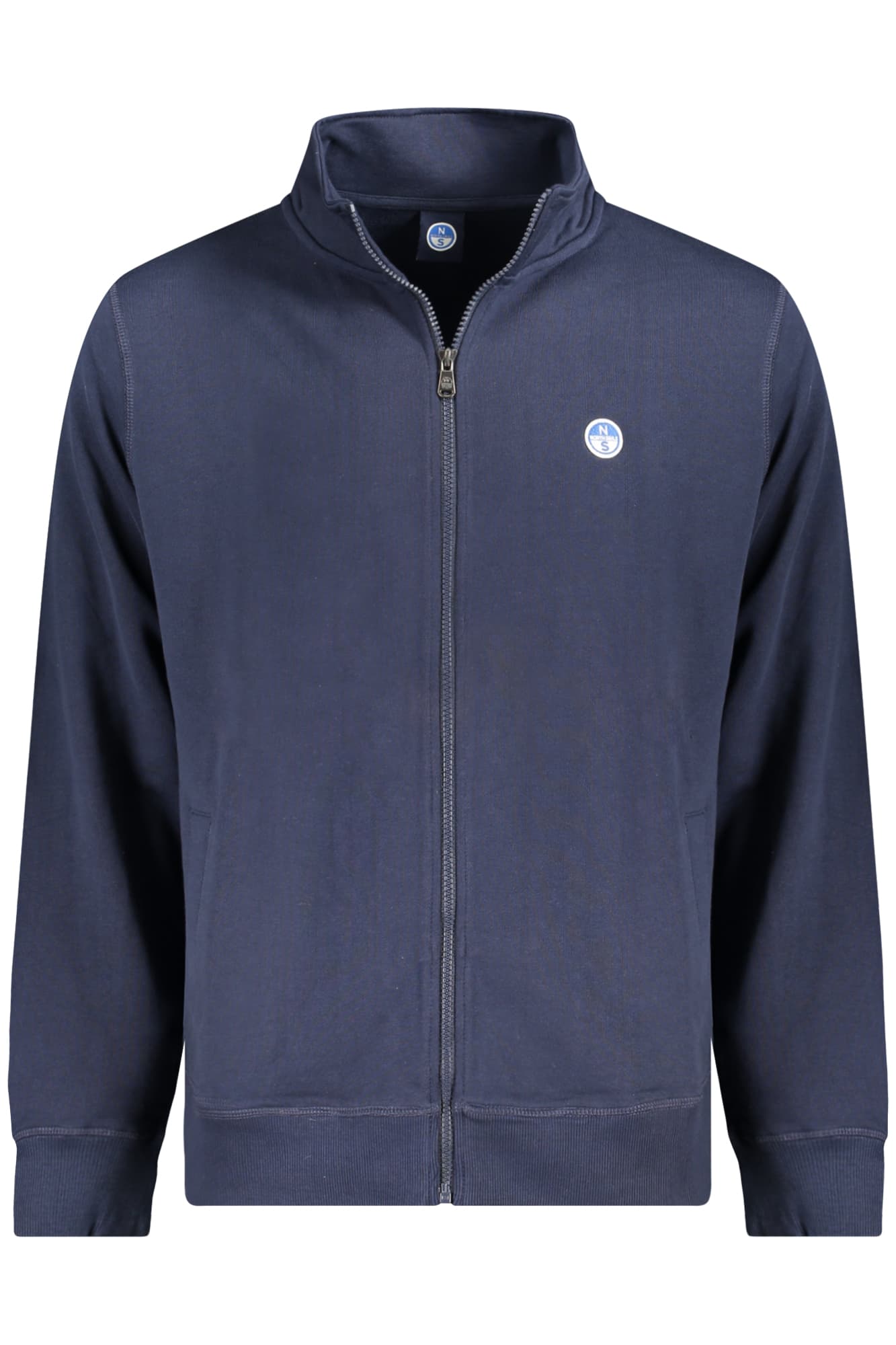 NORTH SAILS FELPA CON ZIP UOMO BLU - Immagine principale