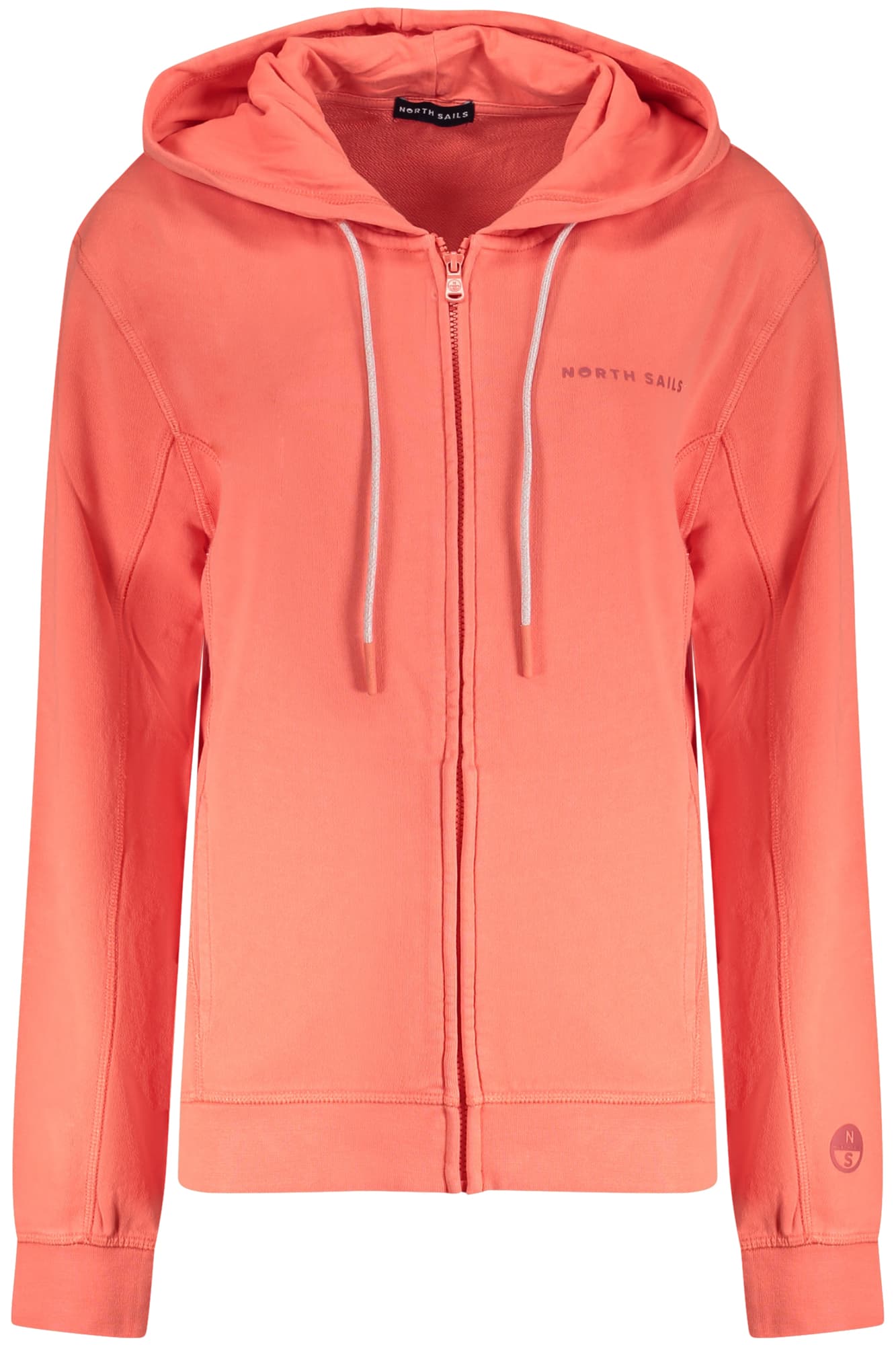 NORTH SAILS FELPA CON ZIP DONNA ROSA - Immagine principale