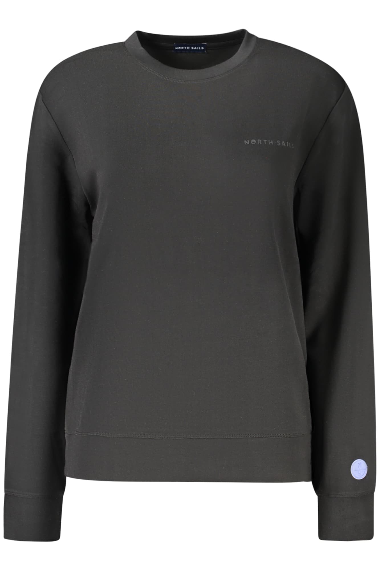 NORTH SAILS FELPA SENZA ZIP DONNA NERO - Immagine 1