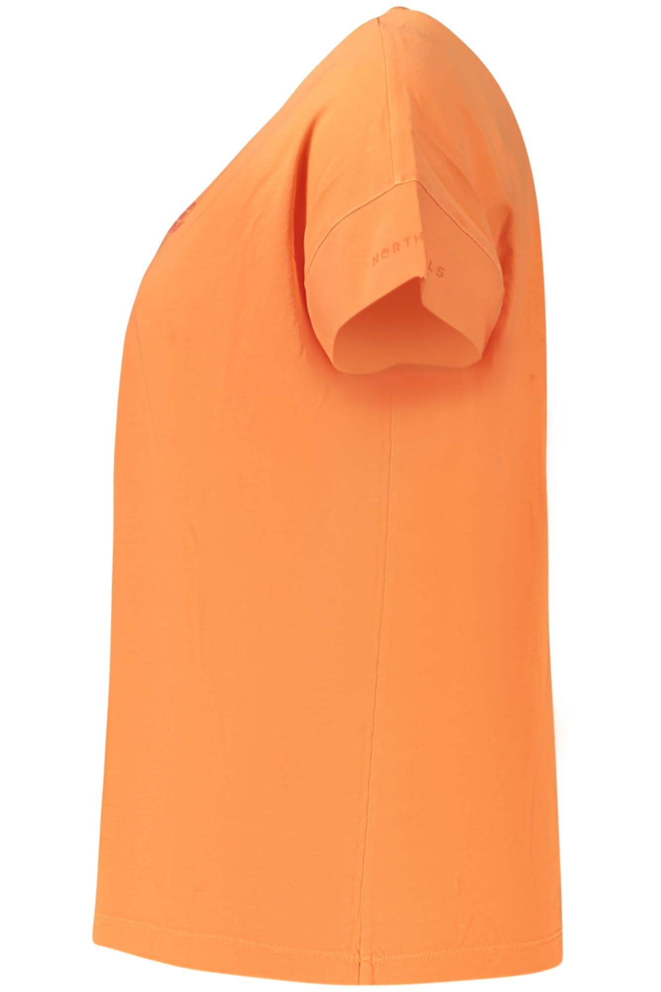 NORTH SAILS T-SHIRT MANICHE CORTE DONNA ARANCIO - Miniatura 3