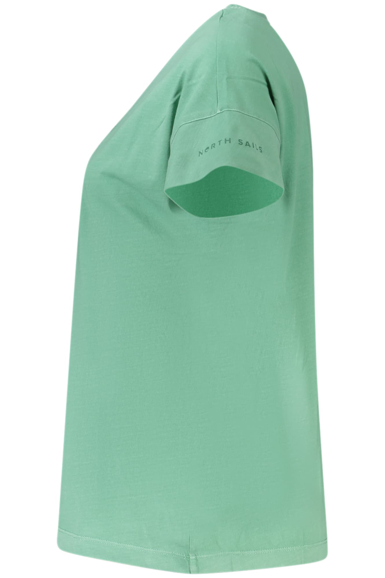 NORTH SAILS T-SHIRT MANICHE CORTE DONNA VERDE - Miniatura 3