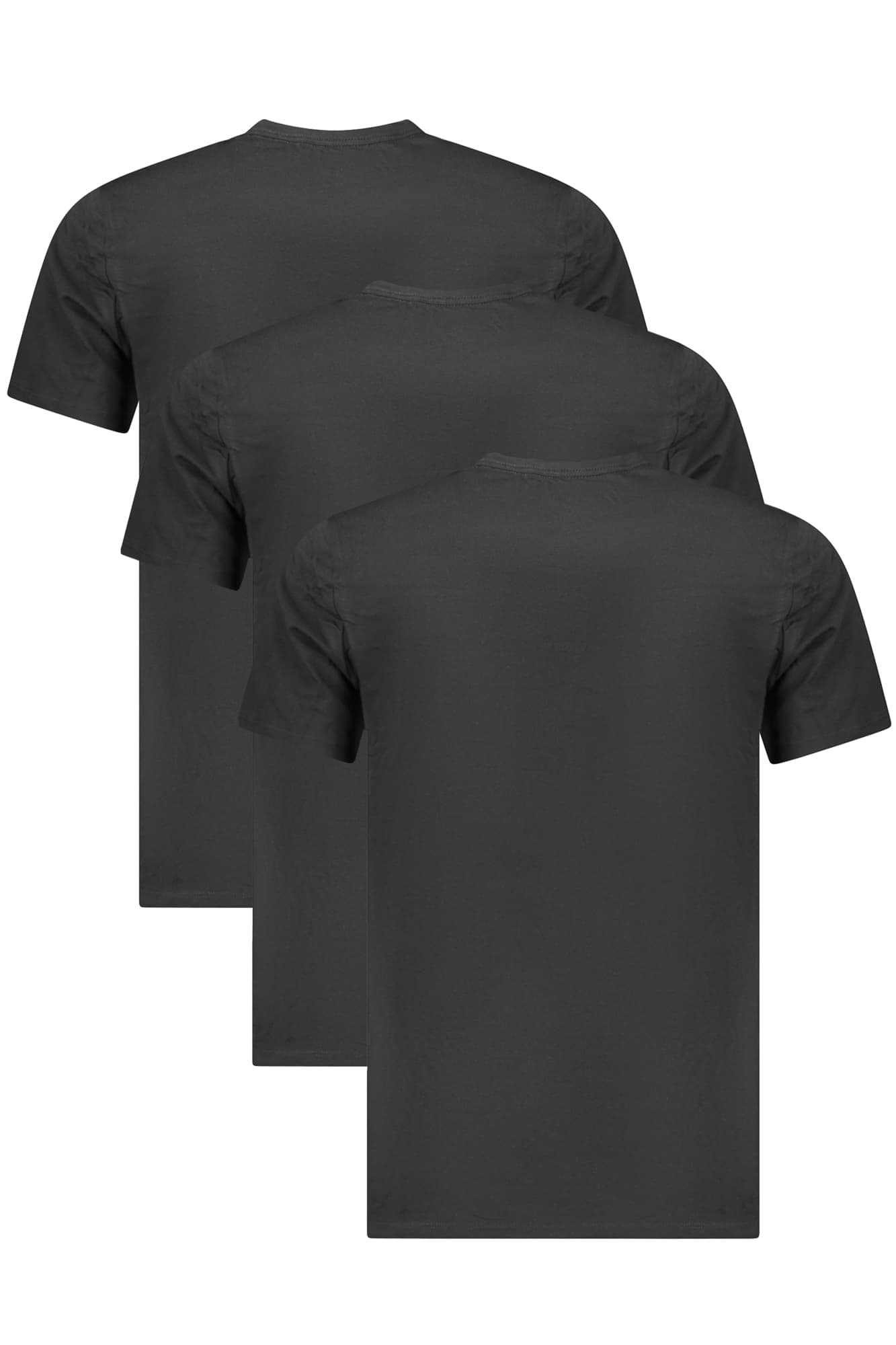CALVIN KLEIN T-SHIRT MANICHE CORTE UOMO NERO - Miniatura 2