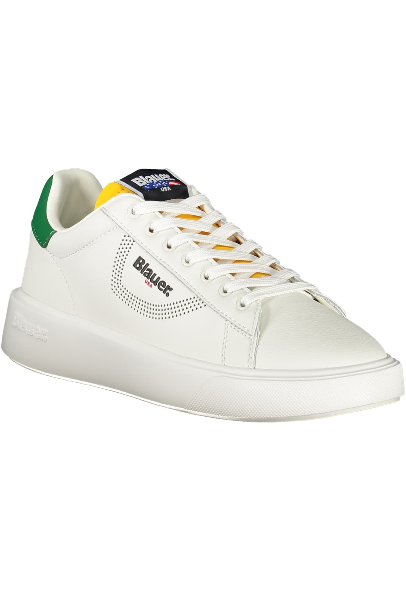 BLAUER CALZATURA SPORTIVA UOMO BIANCO - Miniatura 2