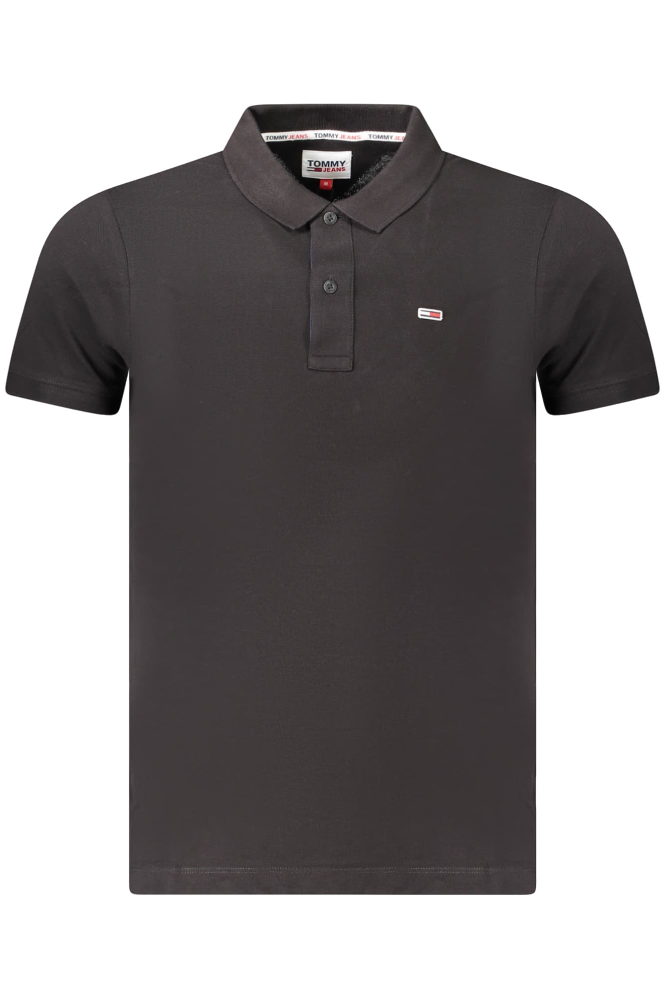 TOMMY HILFIGER POLO MANICHE CORTE UOMO NERO - Immagine principale