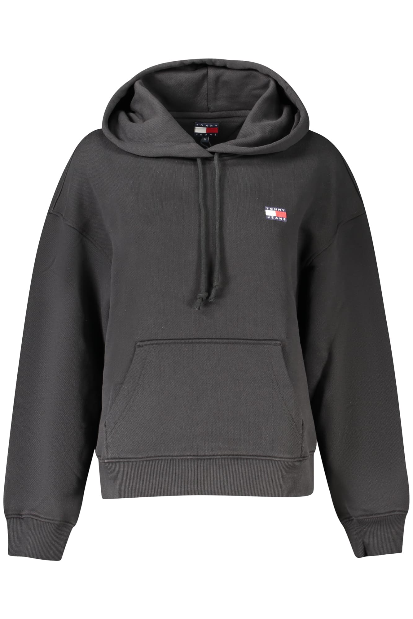 TOMMY HILFIGER FELPA SENZA ZIP DONNA NERO - Immagine principale
