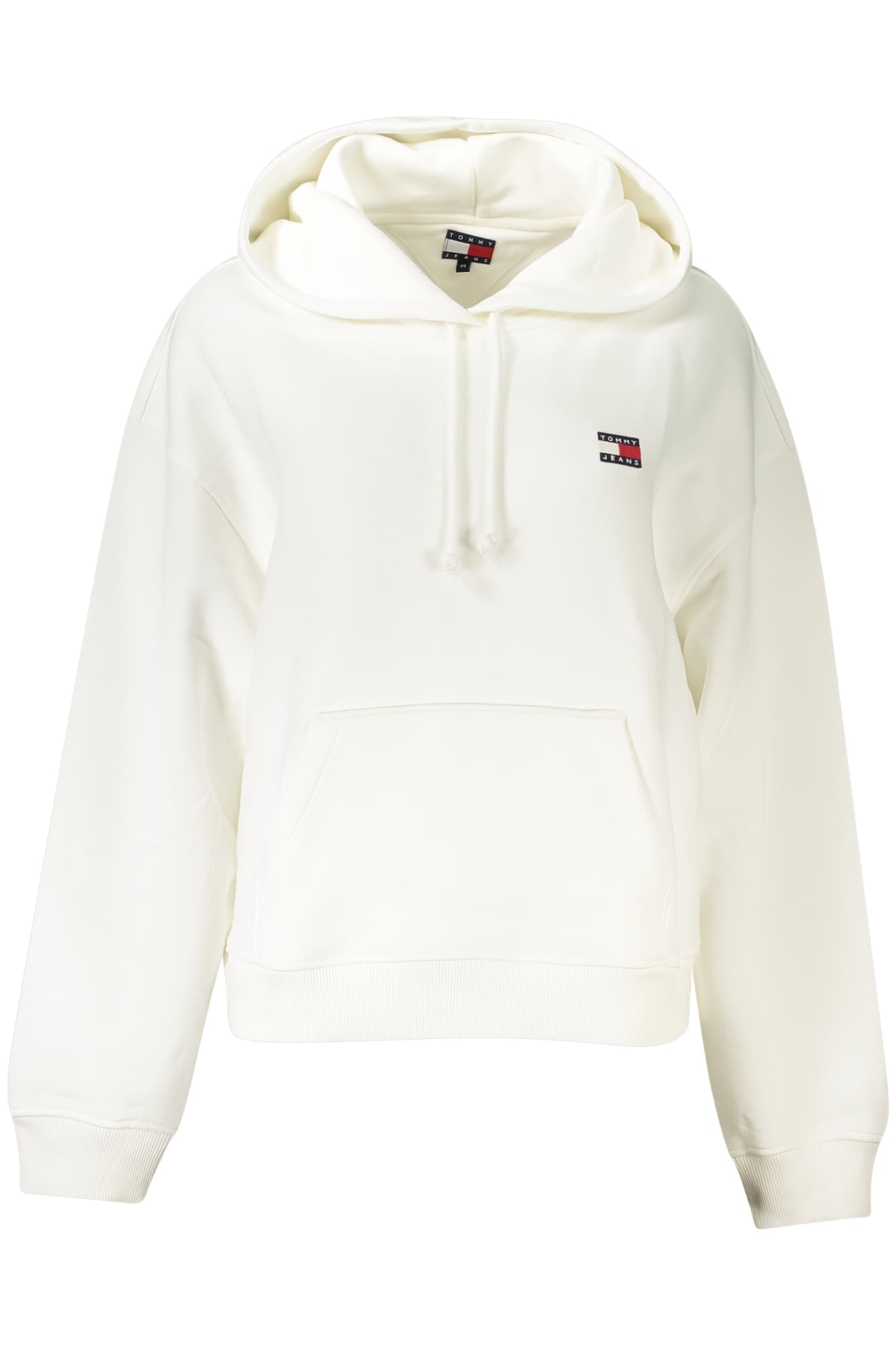 TOMMY HILFIGER FELPA SENZA ZIP DONNA BIANCO - Immagine principale