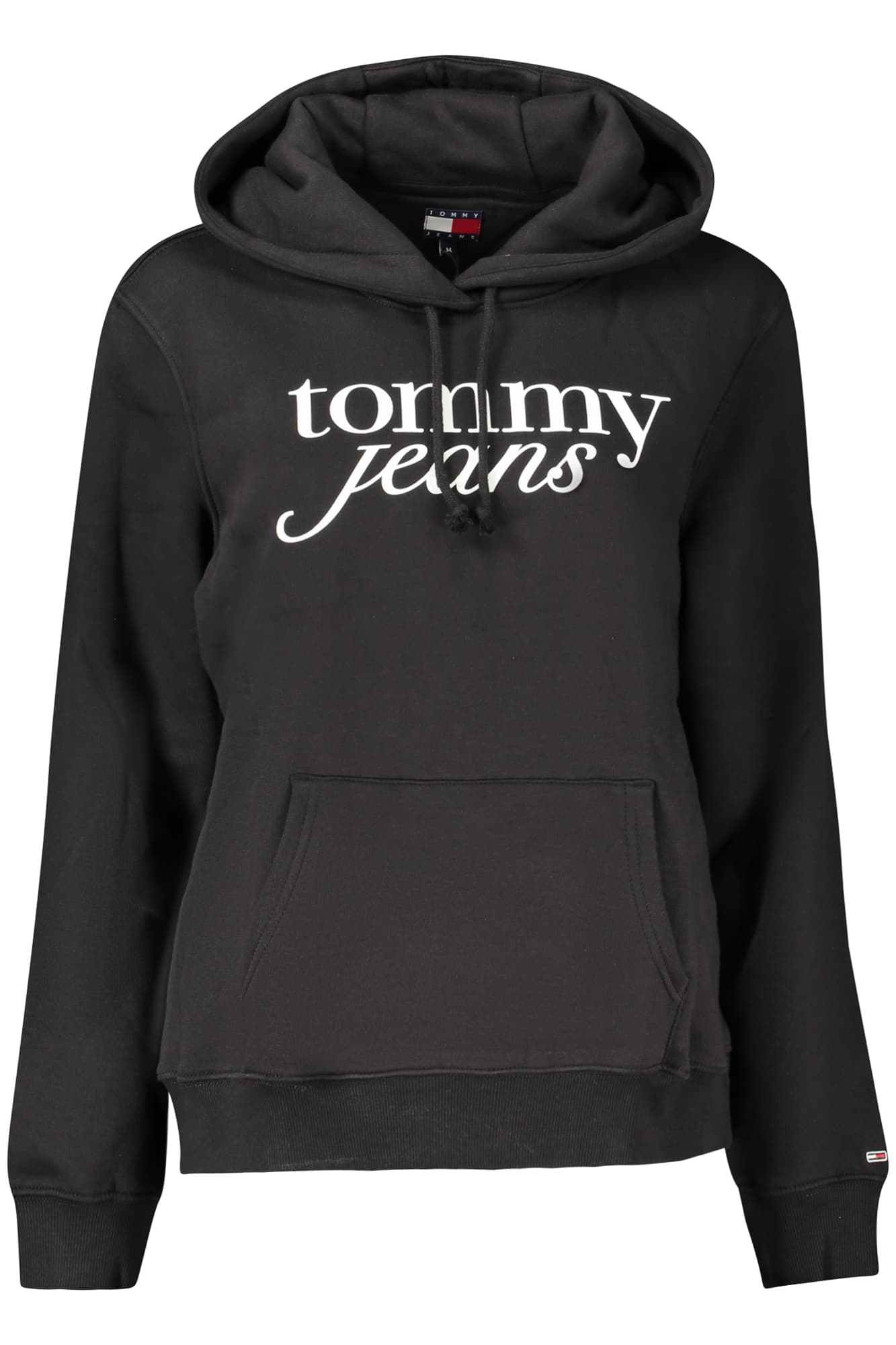 TOMMY HILFIGER FELPA SENZA ZIP DONNA NERO - Immagine principale