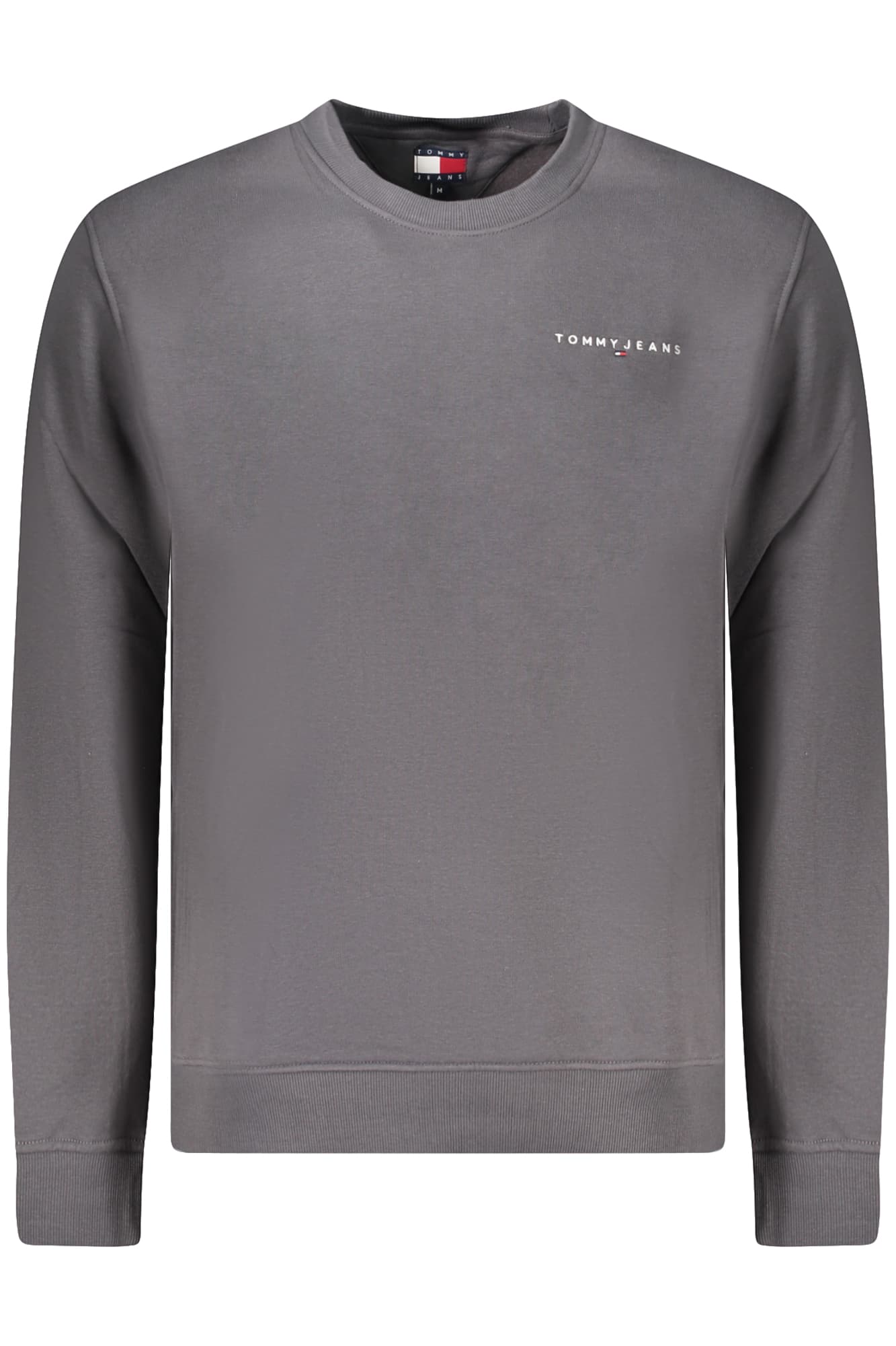 TOMMY HILFIGER FELPA SENZA ZIP UOMO GRIGIO - Immagine principale