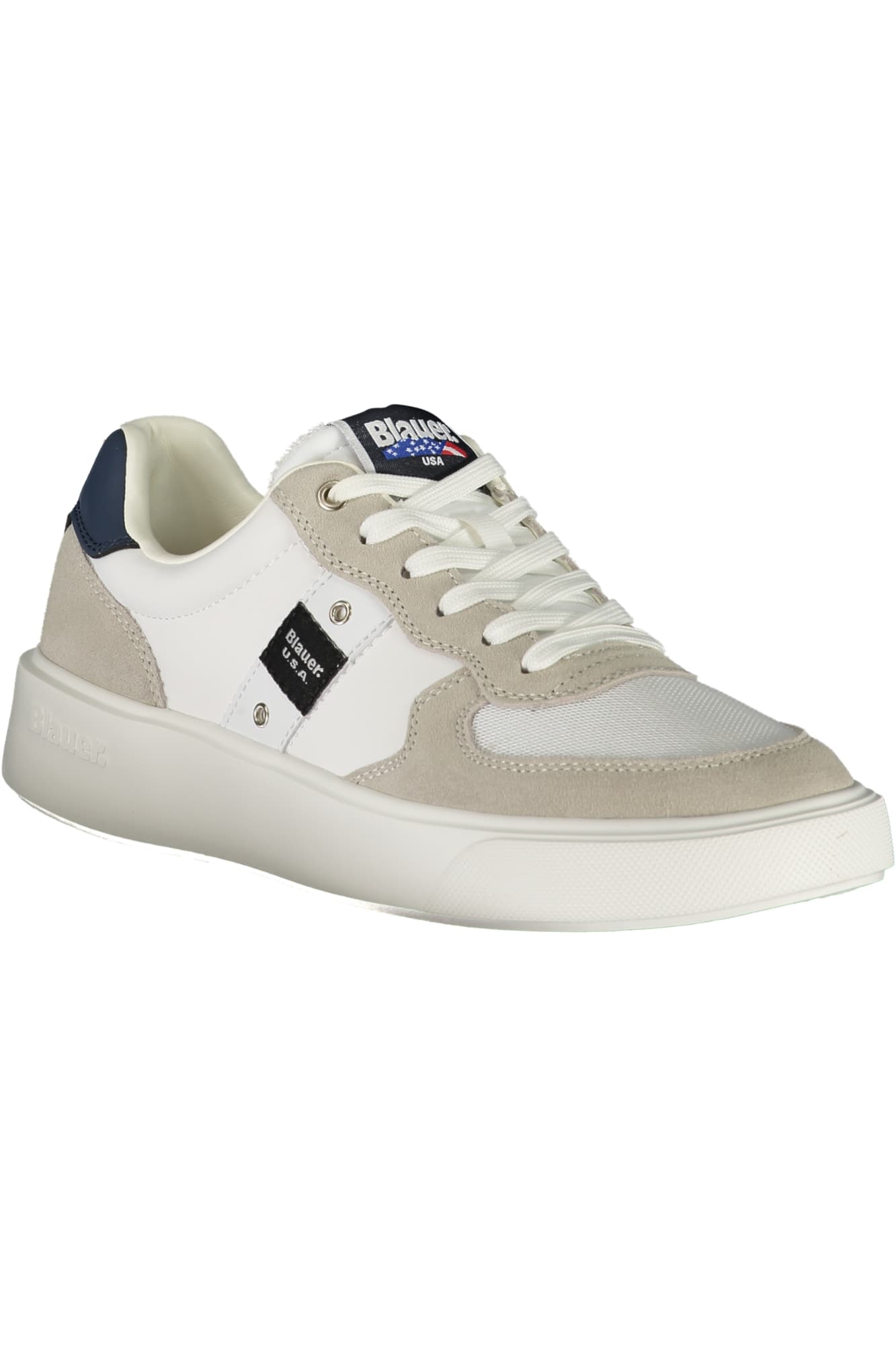 BLAUER CALZATURA SPORTIVA UOMO BIANCO - Miniatura 2