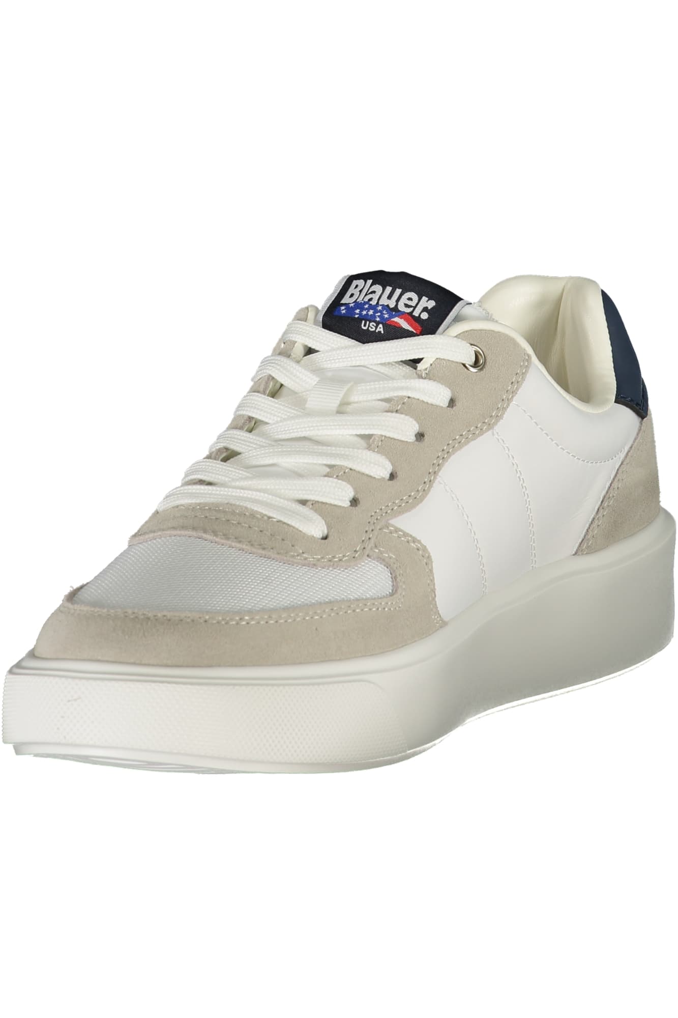 BLAUER CALZATURA SPORTIVA UOMO BIANCO - Miniatura 3