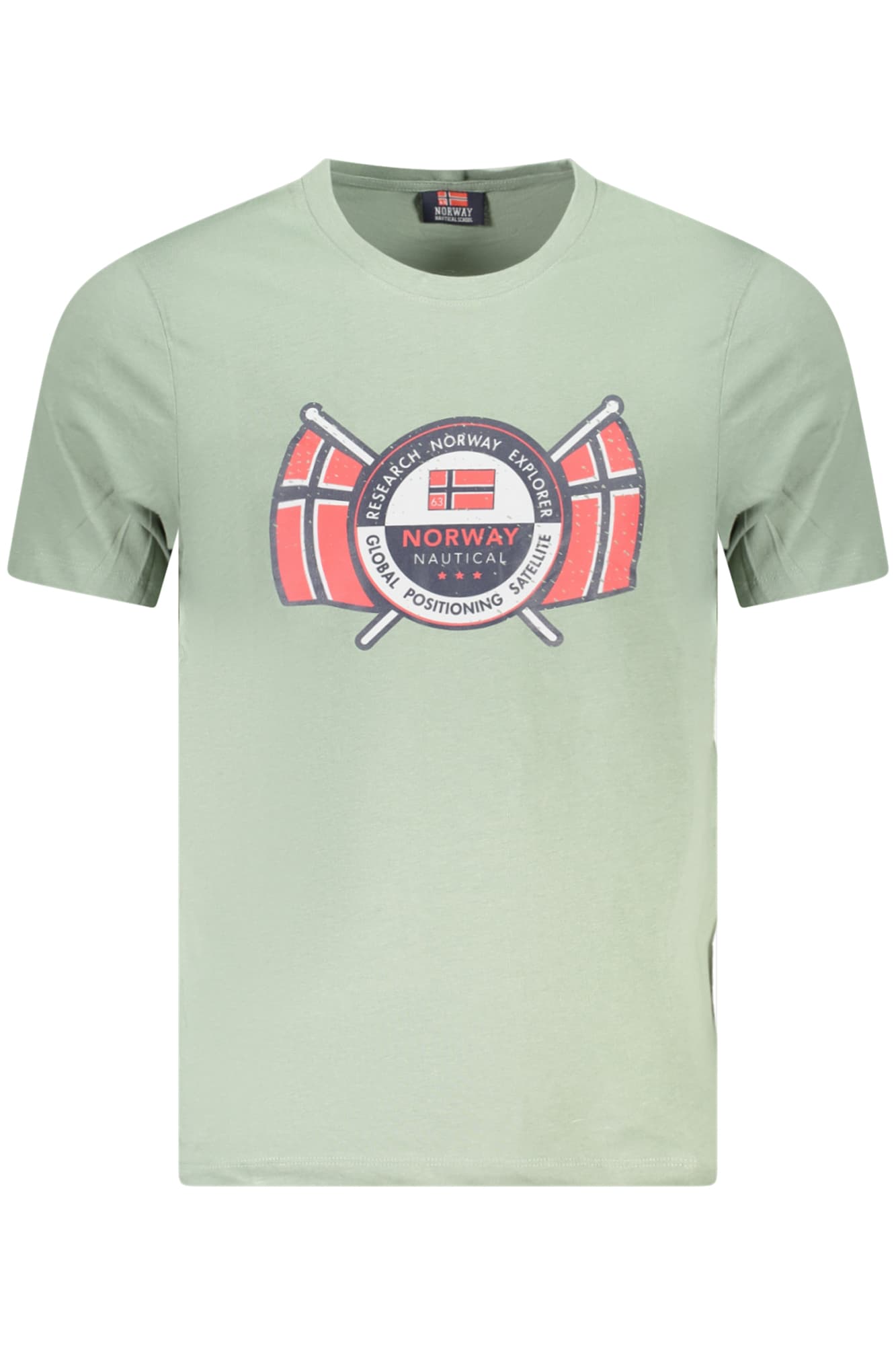NORWAY 1963 T-SHIRT MANICHE CORTE UOMO VERDE - Immagine principale