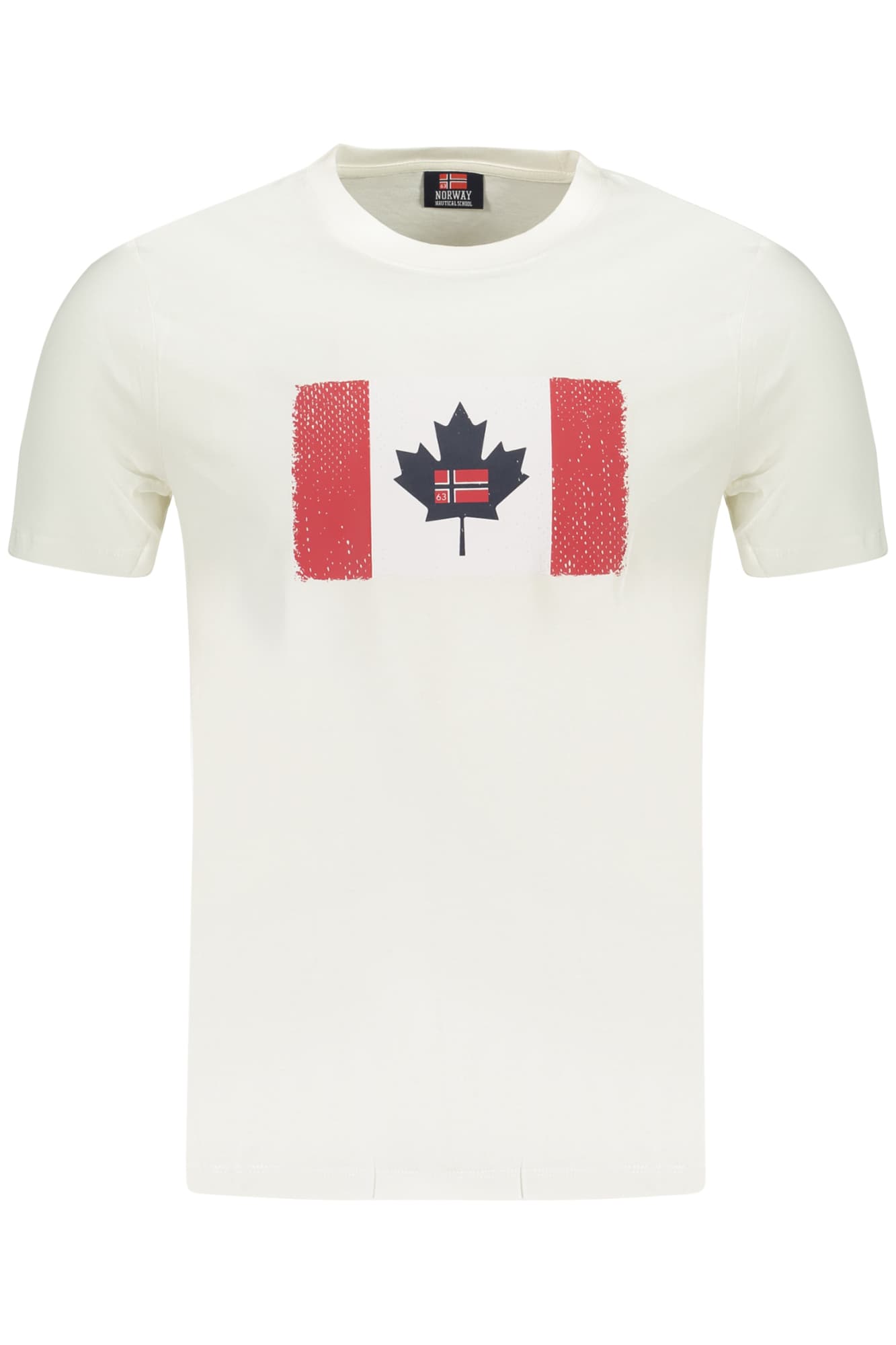 NORWAY 1963 T-SHIRT MANICHE CORTE UOMO BIANCO - Immagine principale