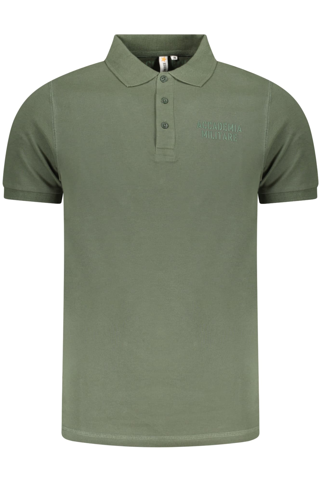 ACCADEMIA MILITARE POLO MANICHE CORTE UOMO VERDE - Immagine principale