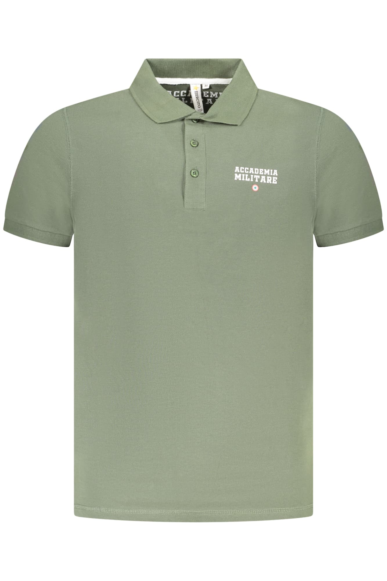 ACCADEMIA MILITARE POLO MANICHE CORTE UOMO VERDE - Immagine principale