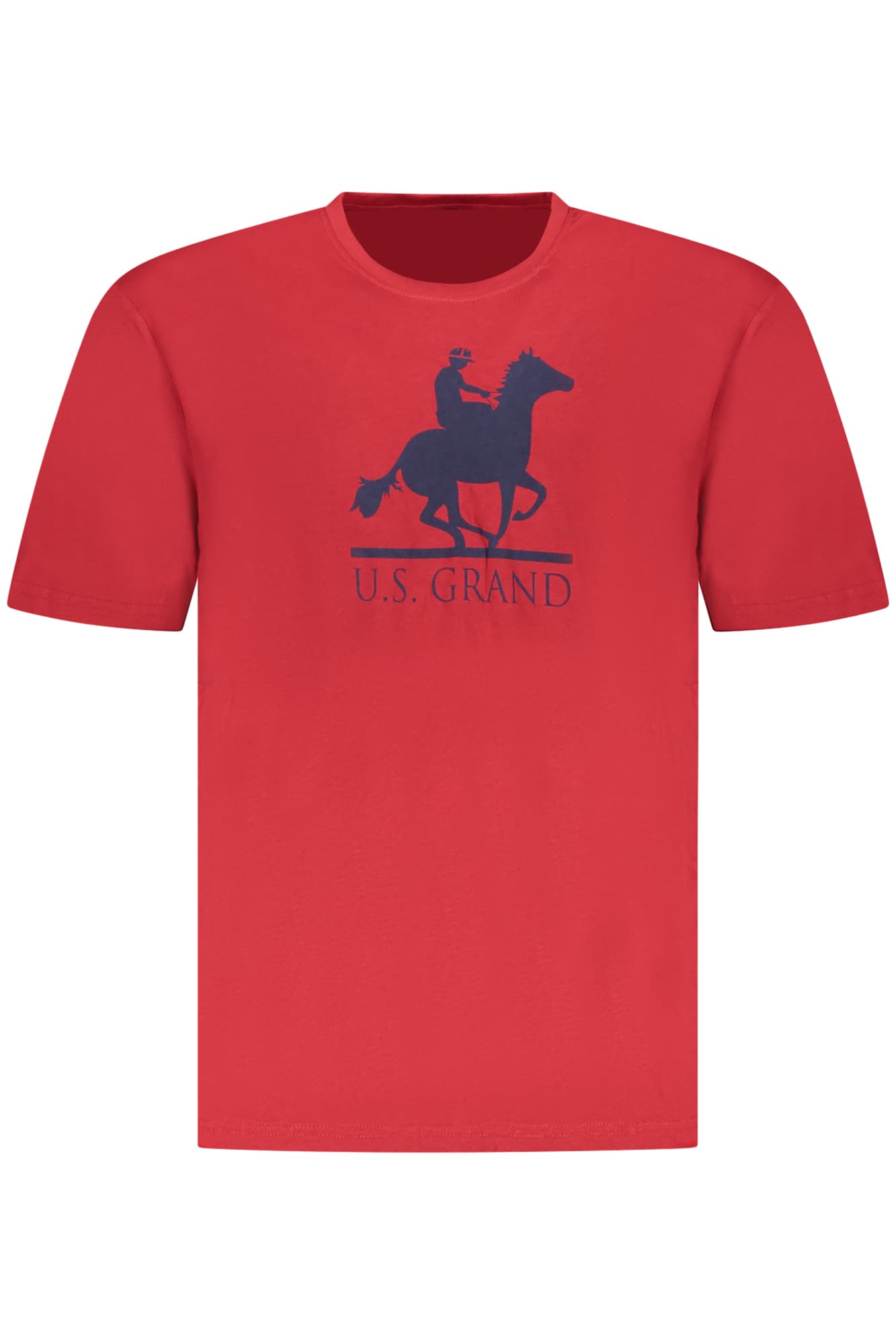 U.S. GRAND T-SHIRT MANICHE CORTE UOMO ROSSO - Immagine principale