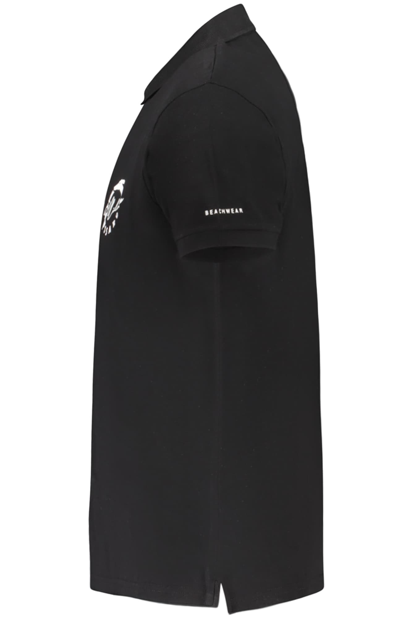 TRUSSARDI POLO MANICHE CORTE UOMO NERO - Miniatura 3