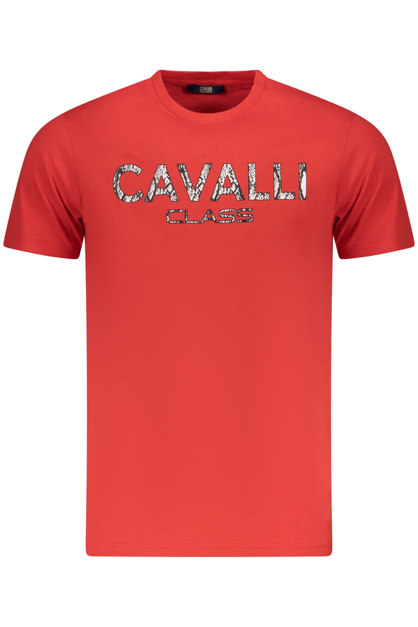 CAVALLI CLASS T-SHIRT MANICHE CORTE UOMO ROSSO - Immagine 1