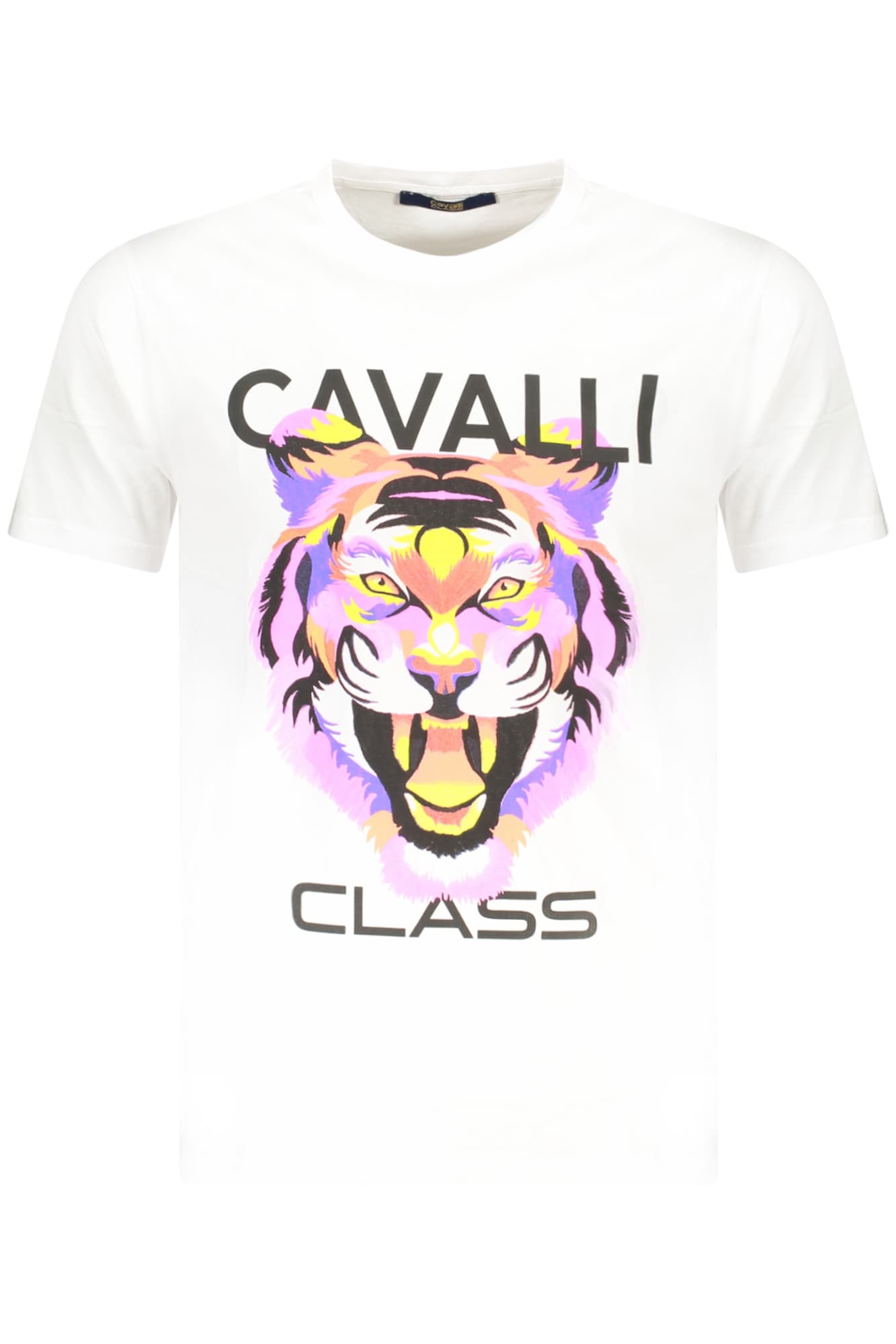 CAVALLI CLASS T-SHIRT MANICHE CORTE UOMO BIANCO - Immagine principale