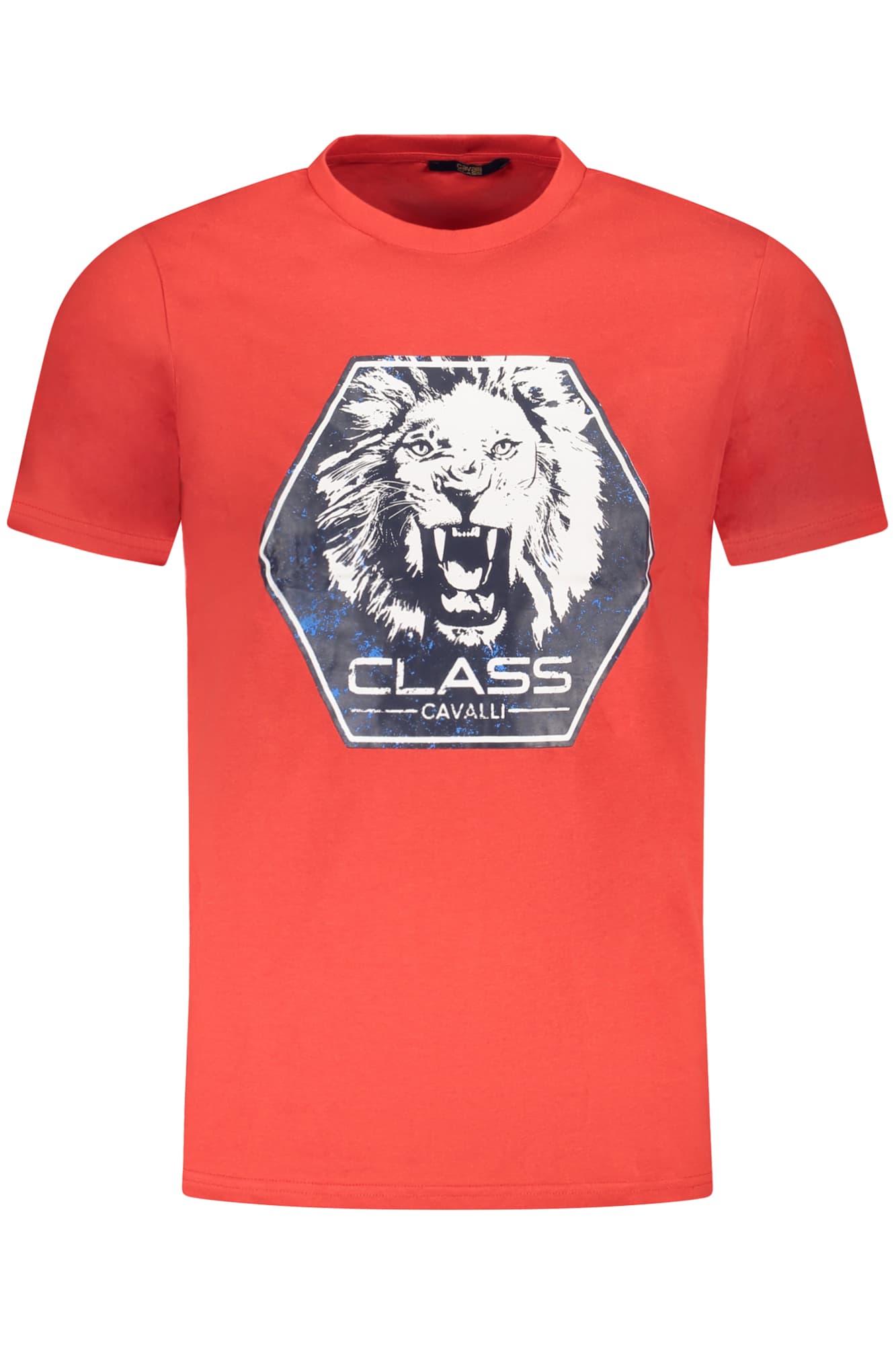CAVALLI CLASS T-SHIRT MANICHE CORTE UOMO ROSSO - Immagine principale