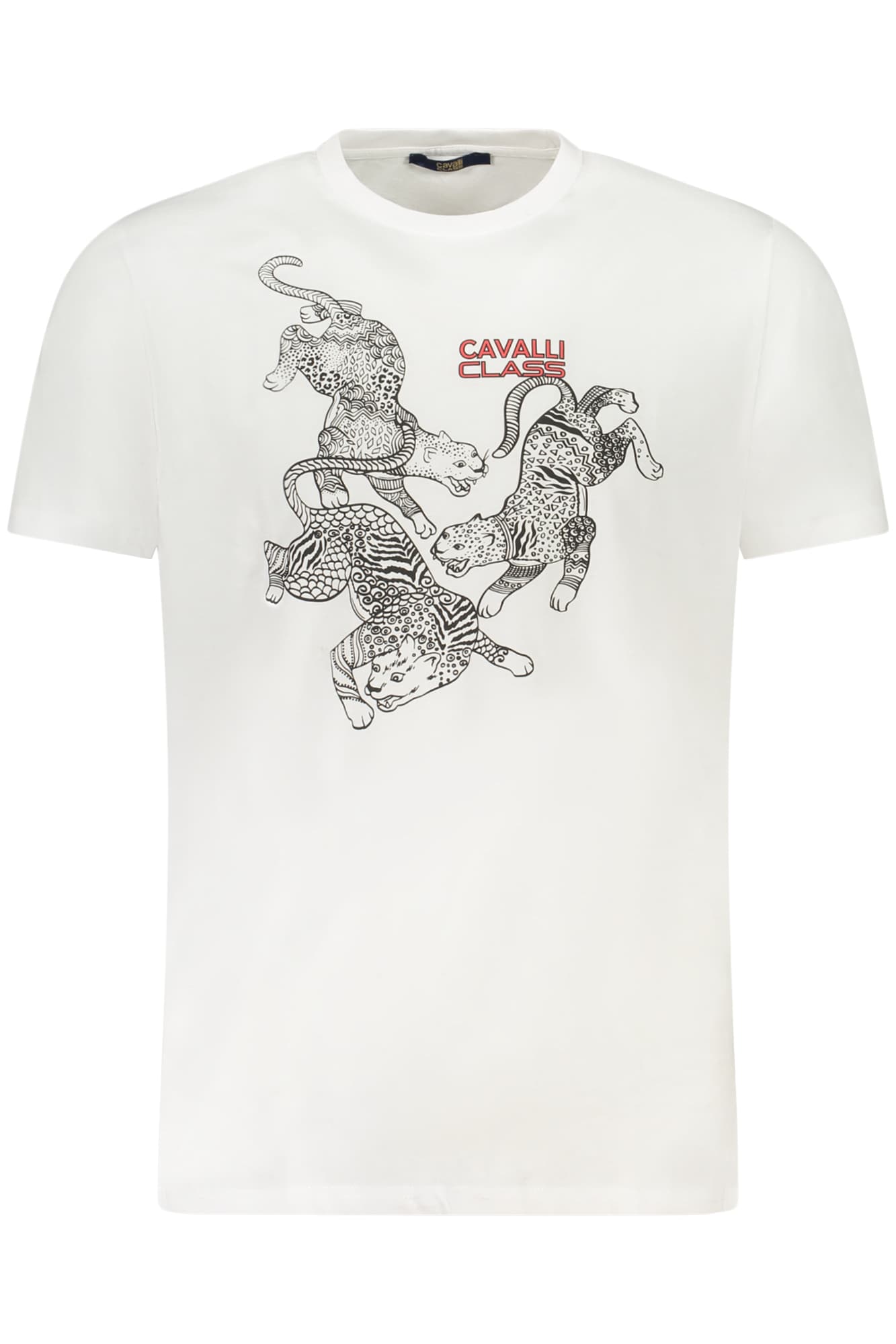 CAVALLI CLASS T-SHIRT MANICHE CORTE UOMO BIANCO - Immagine principale