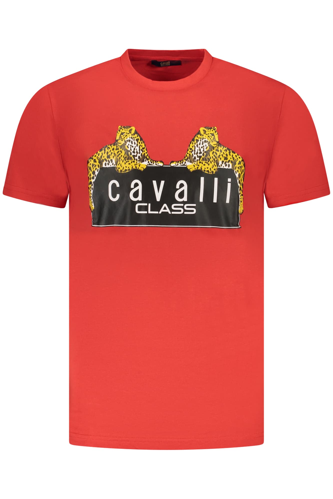 CAVALLI CLASS T-SHIRT MANICHE CORTE UOMO ROSSO - Immagine principale
